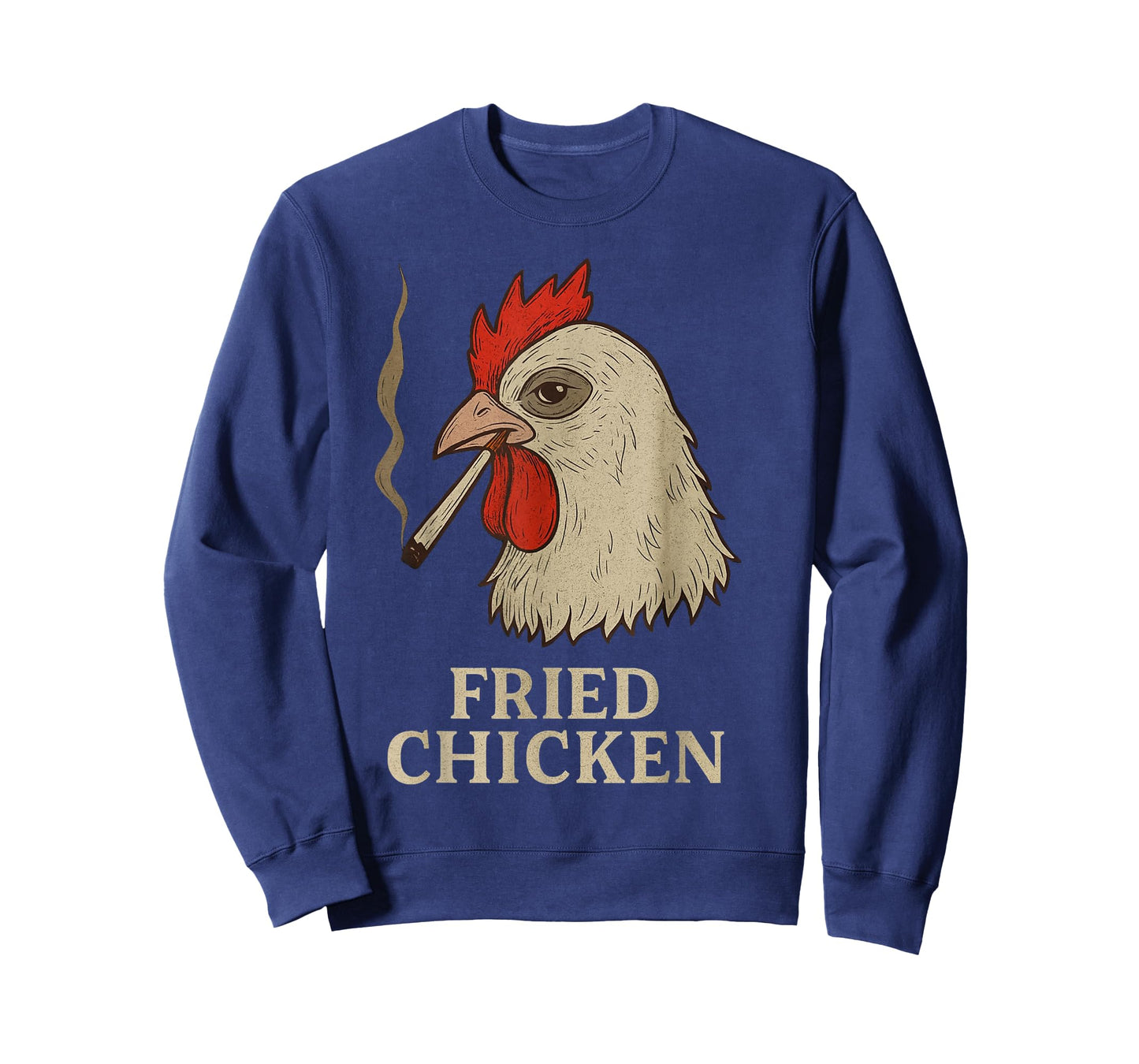 Weed Meme Funny Fried Chicken 420 Smoking Marijuana T-Shirt