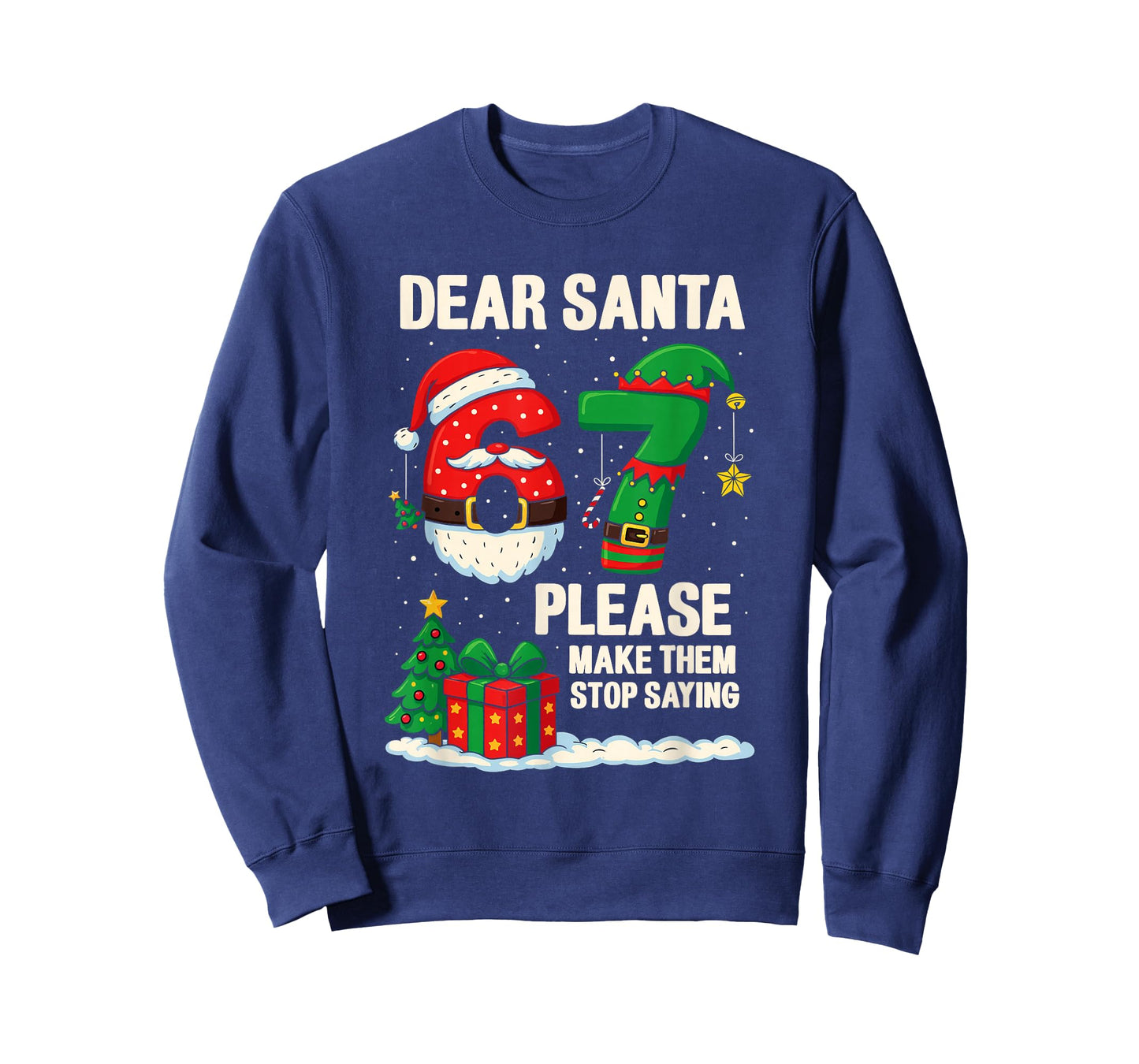 67 Christmas Shirt 6-7 6 7 Shirt Funny Parents Men Women T-Shirt