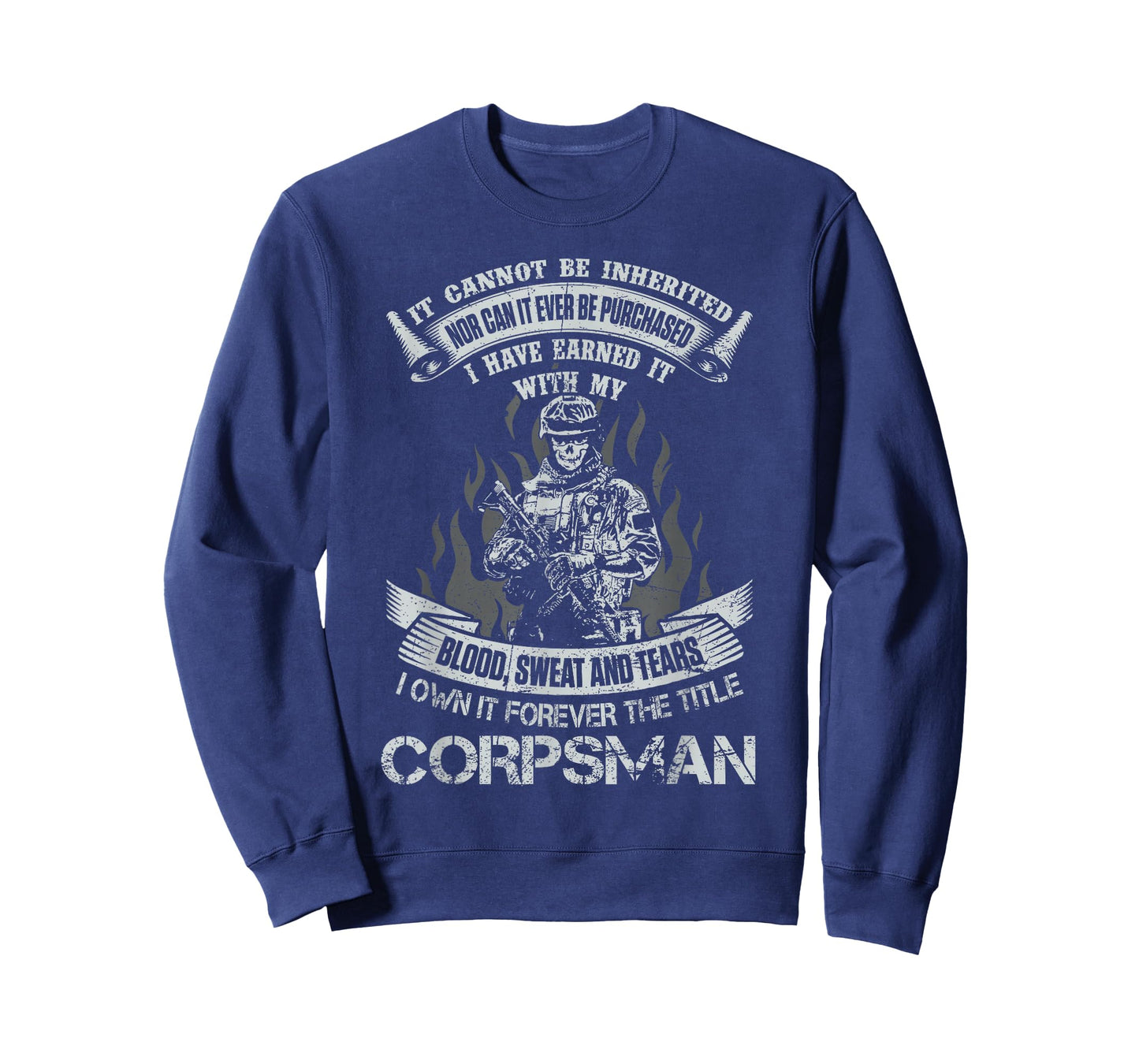 Own Forever The Title Hospital Corpsman US Military Veteran T-Shirt