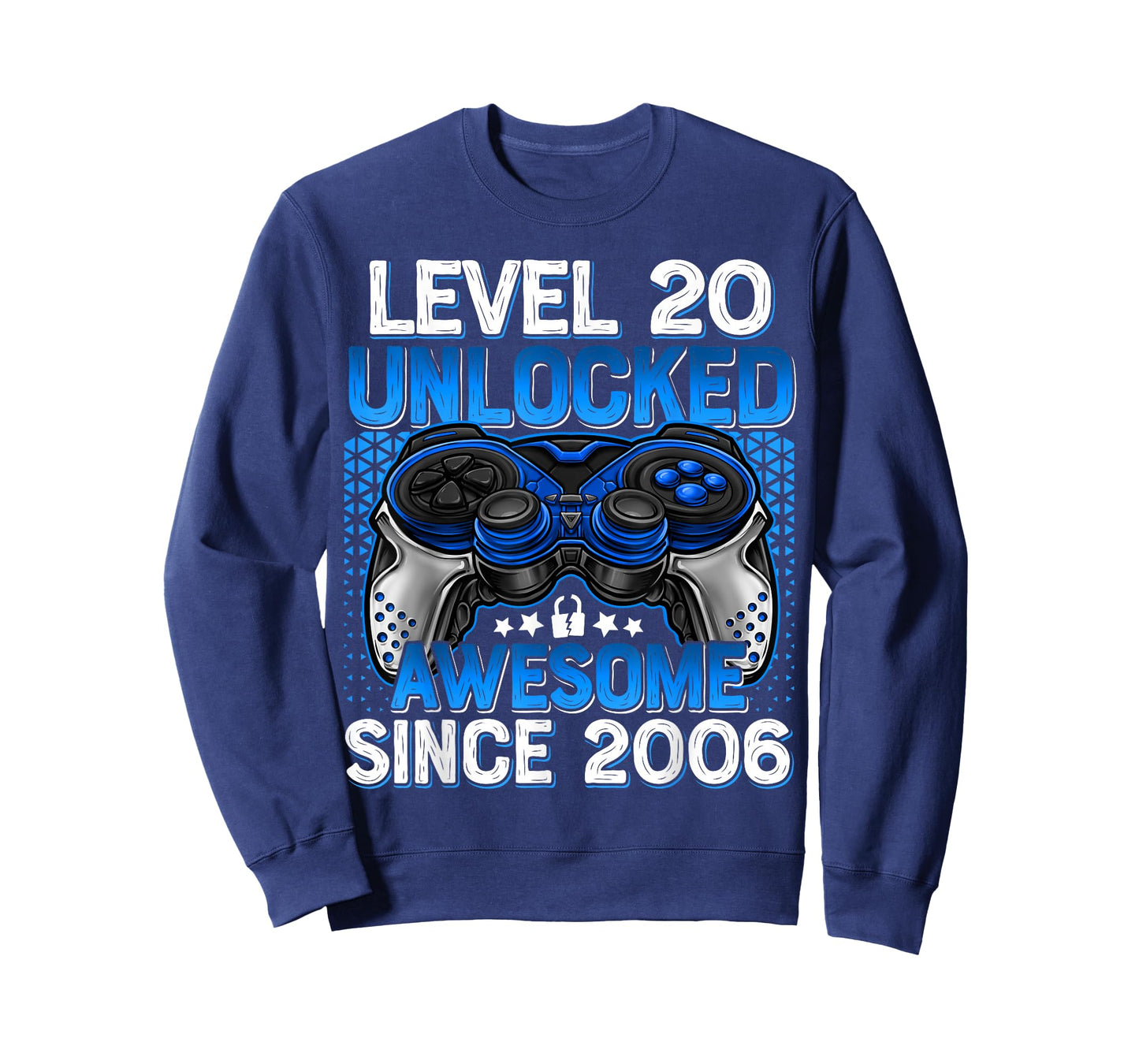 Level 20 Unlocked 20 Year Old Gifts Boys 20th Birthday Boy T-Shirt