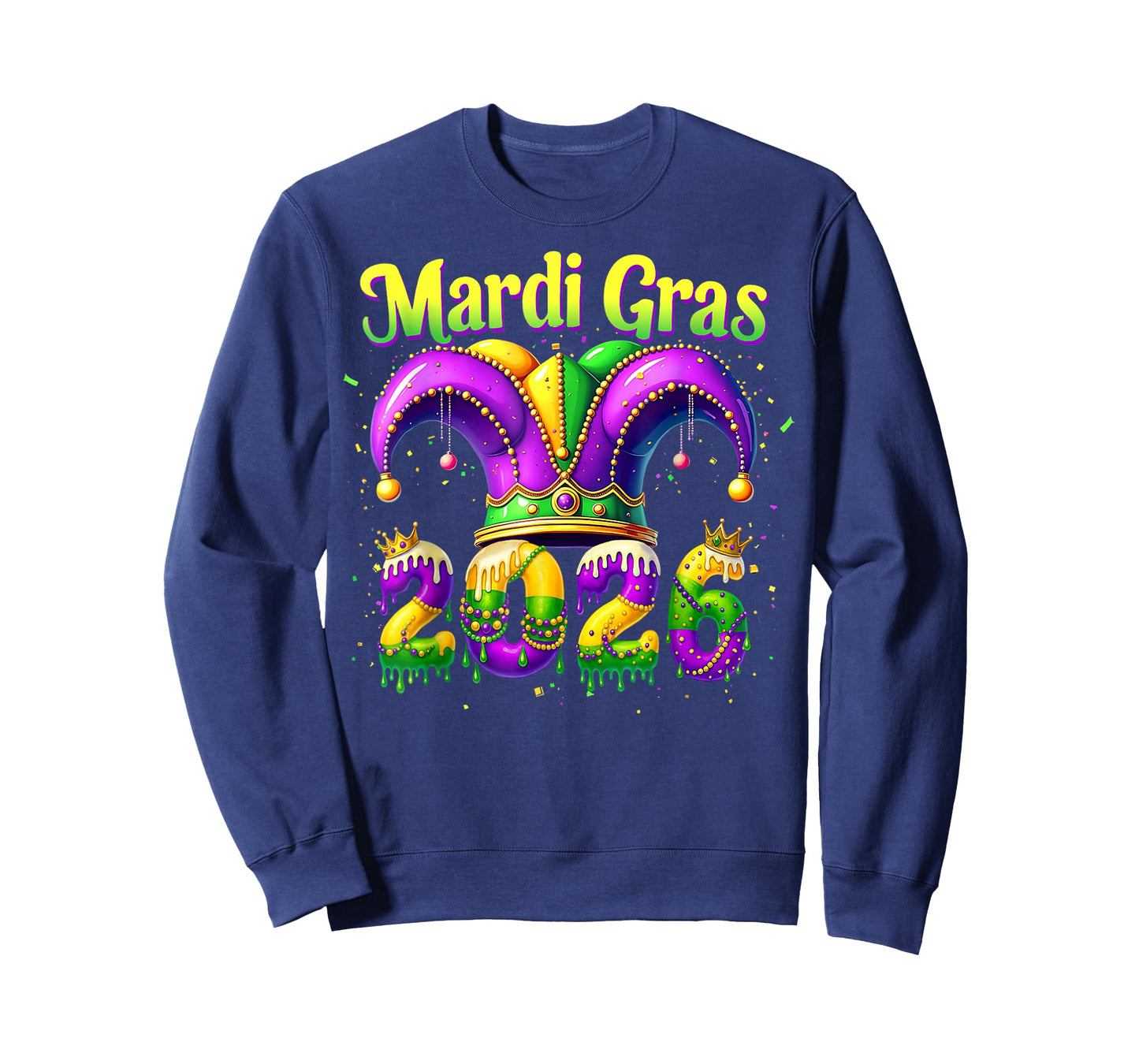 Mardi Gras 2026 Outfits for Men Women T-Shirt