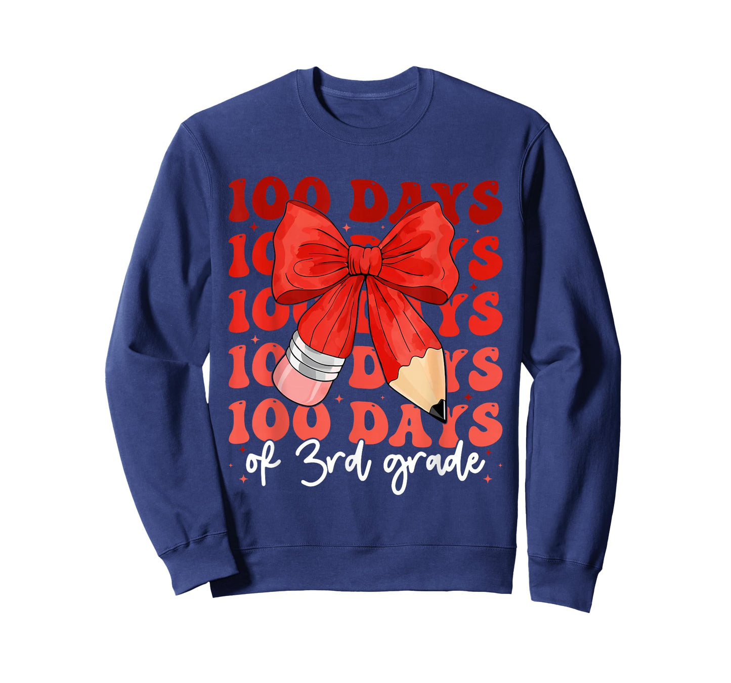 100 Days of 3rd Grade Coquette 100th Day Third Grade Girls T-Shirt