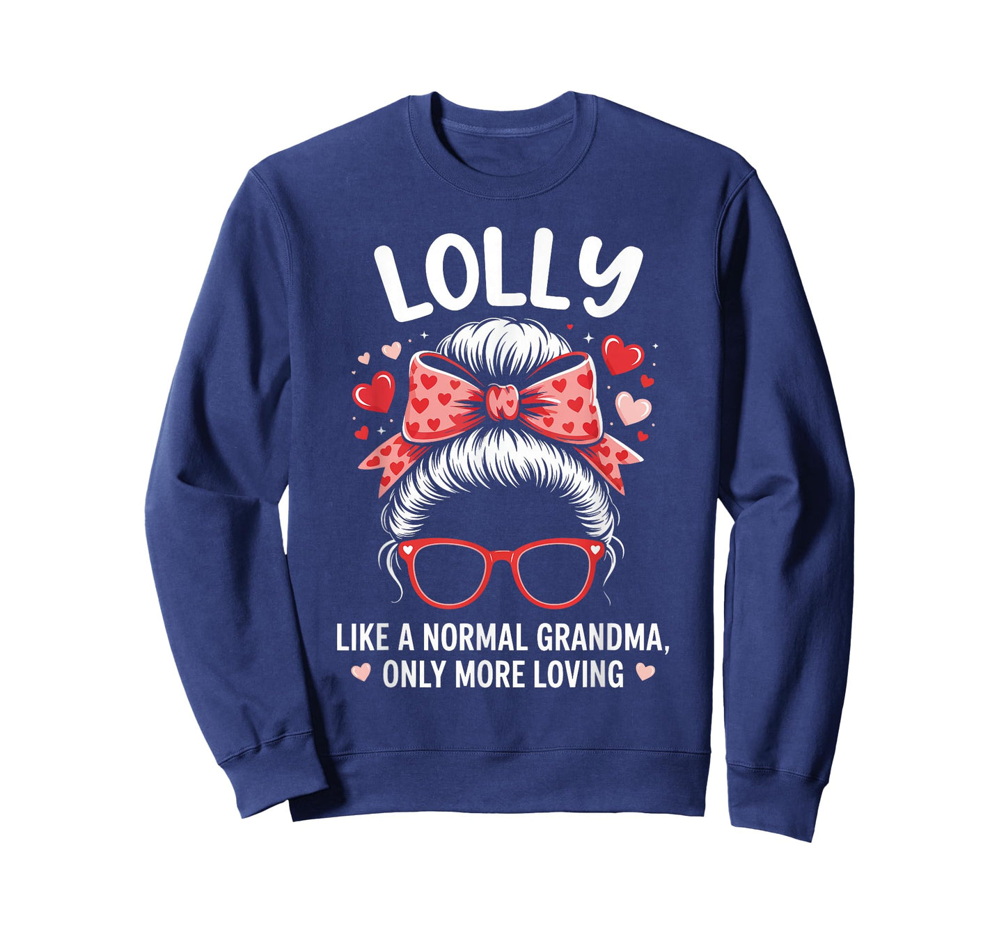 Lolly Valentine Quote for Loving Grandma with Cute Bow T-Shirt