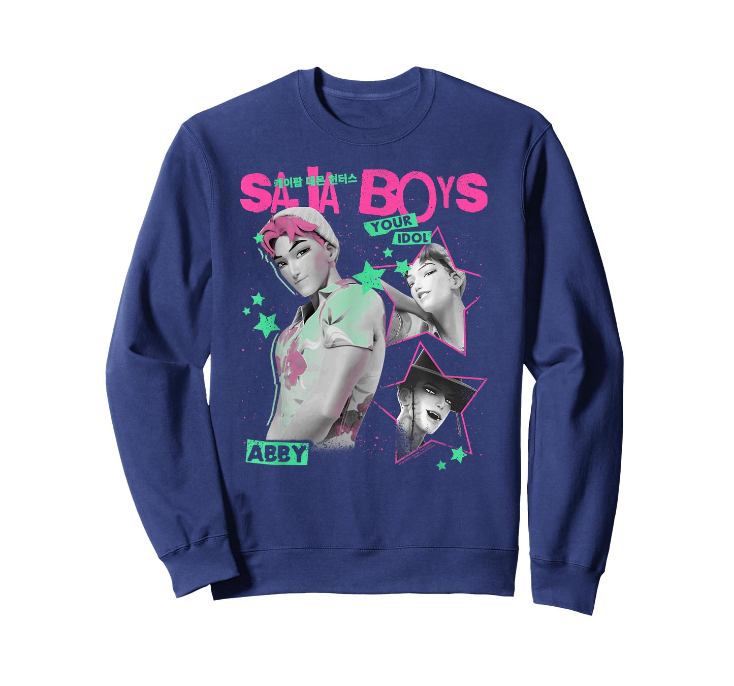 Kpop Demon Hunters Halloween Saja Boys Your Idol Abby T-Shirt