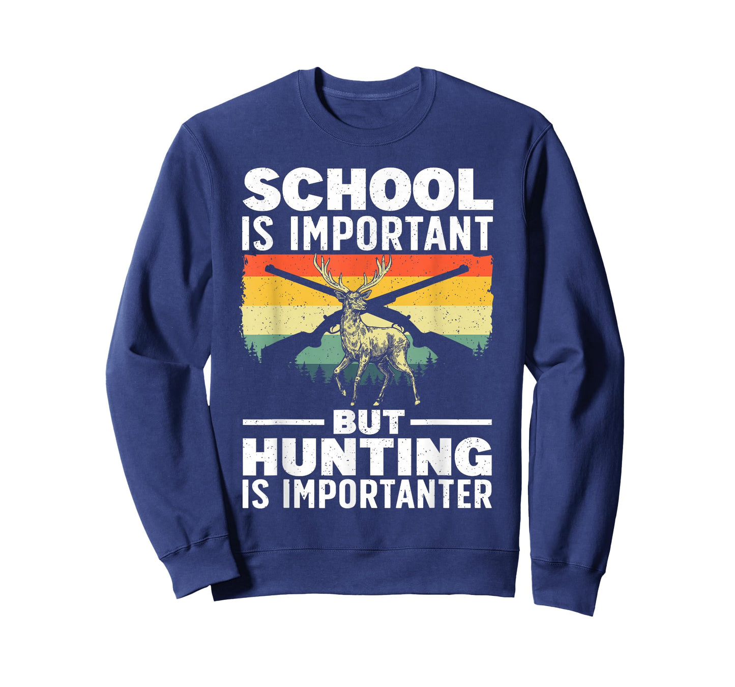 Deer Hunting Art for Kids Boys Wildlife Hunter Deer Hunting T-Shirt
