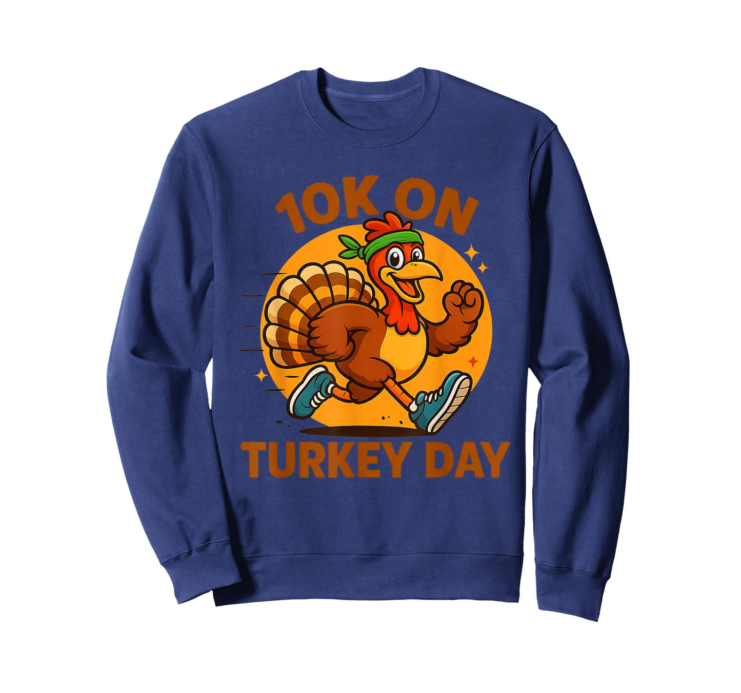 Funny 10K on Turkey Day Thanksgiving Runner Trot Squad T-Shirt