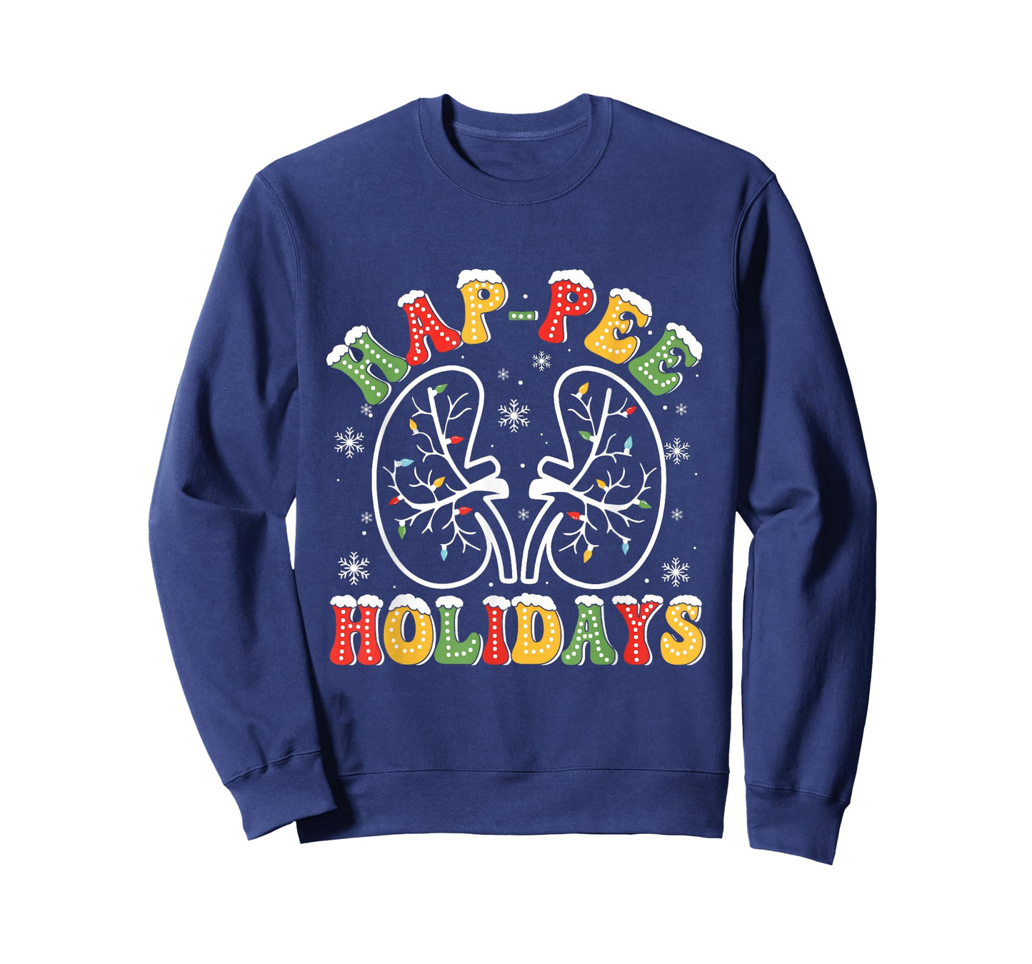 Funny Kidney Christmas Urology Nephrology Healthcare Nurse T-Shirt