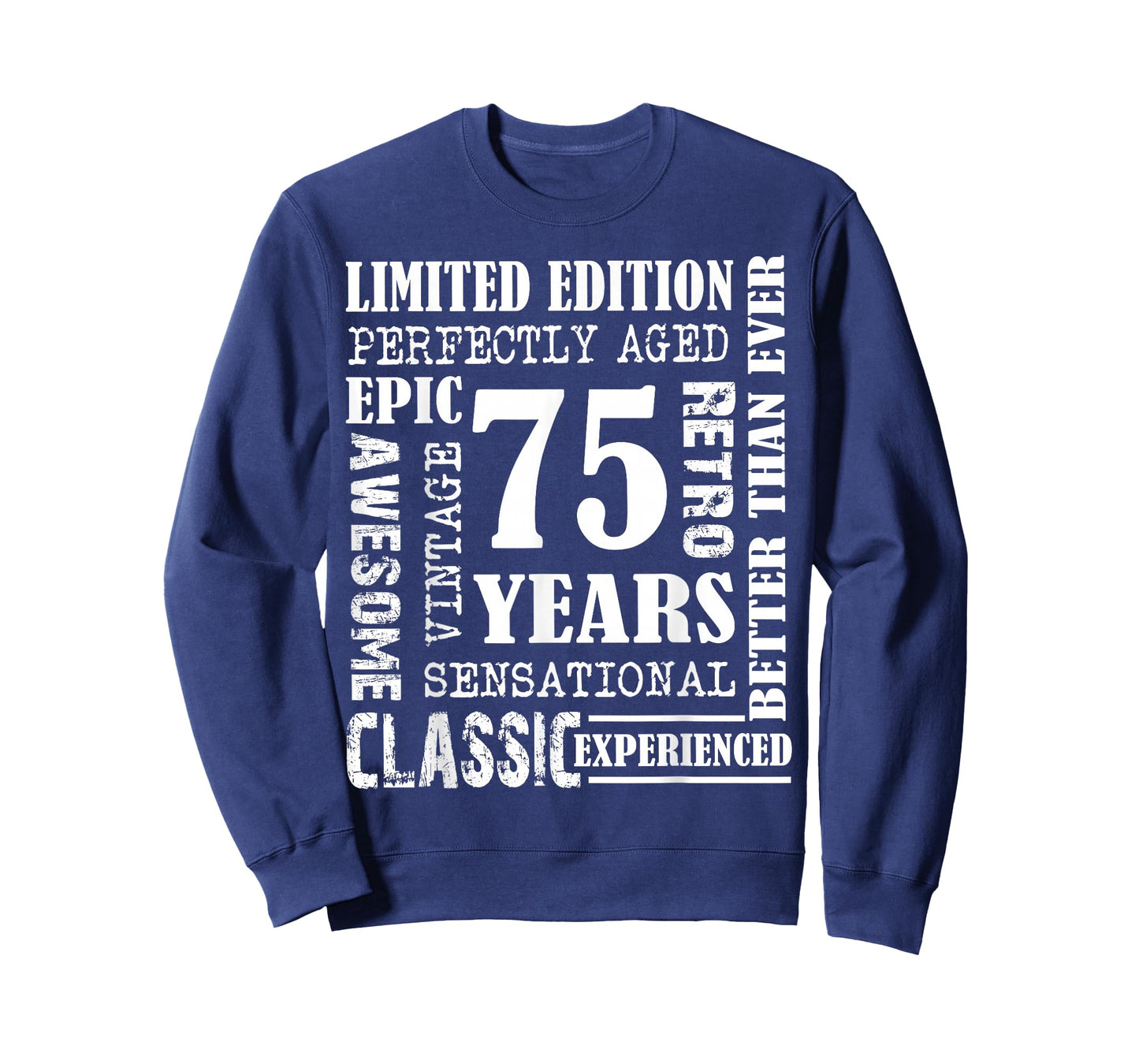 75th Birthday Tee Gift Vintage Awesome Epic Retro 75 Yrs Old T-Shirt