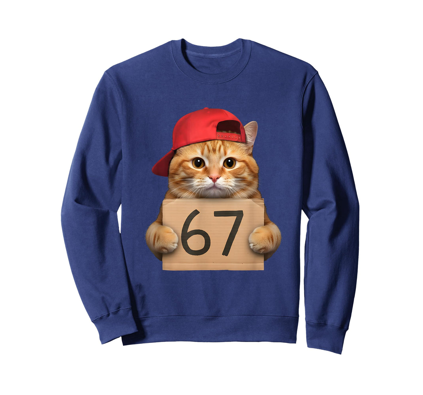 67 Cat Shirt Boys Girls Teen 67 Mem with Cat Six Seven T-Shirt
