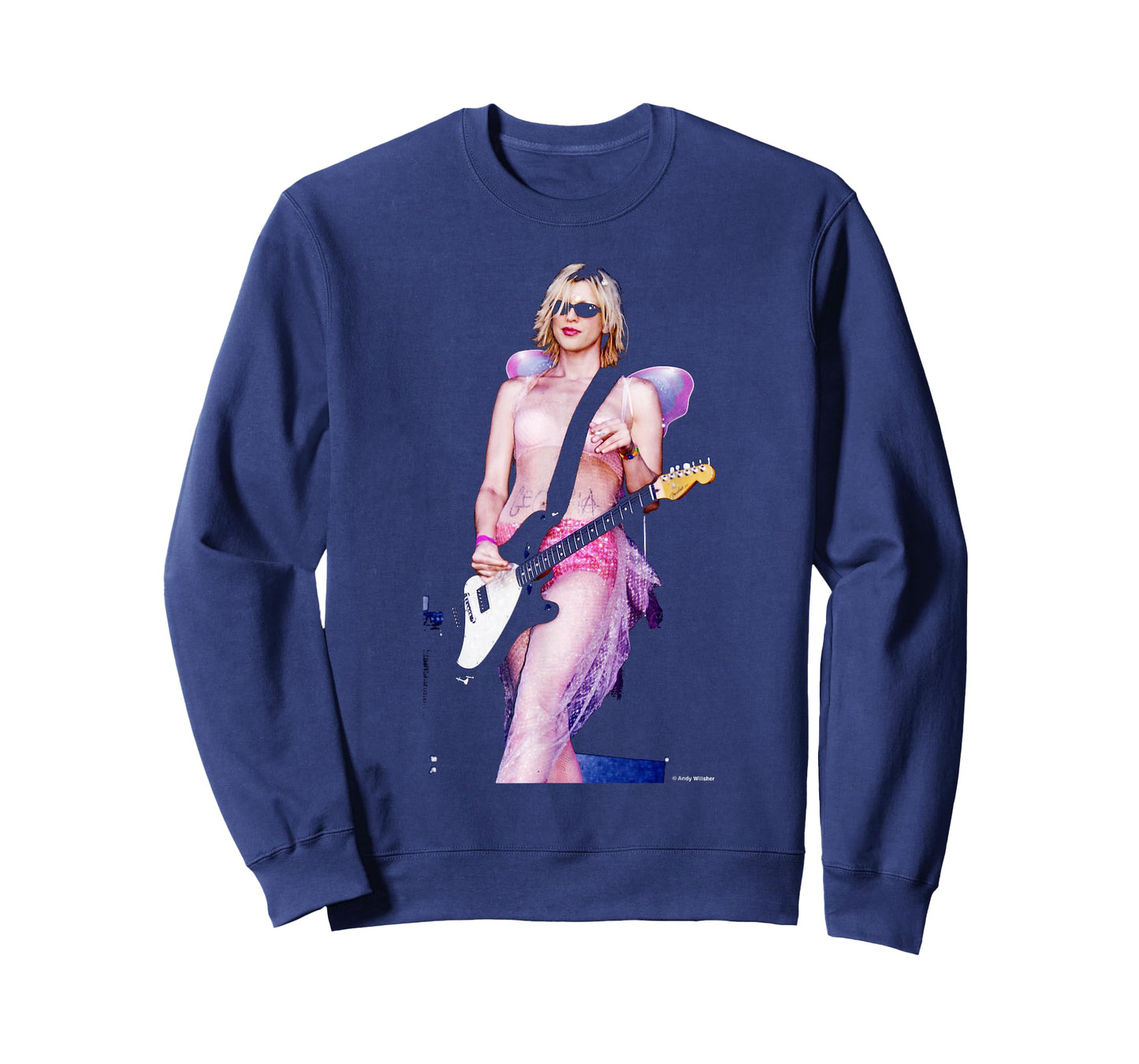 Hole Frontwoman Courtney Love Glastonbury 1999 Andy Willsher T-Shirt