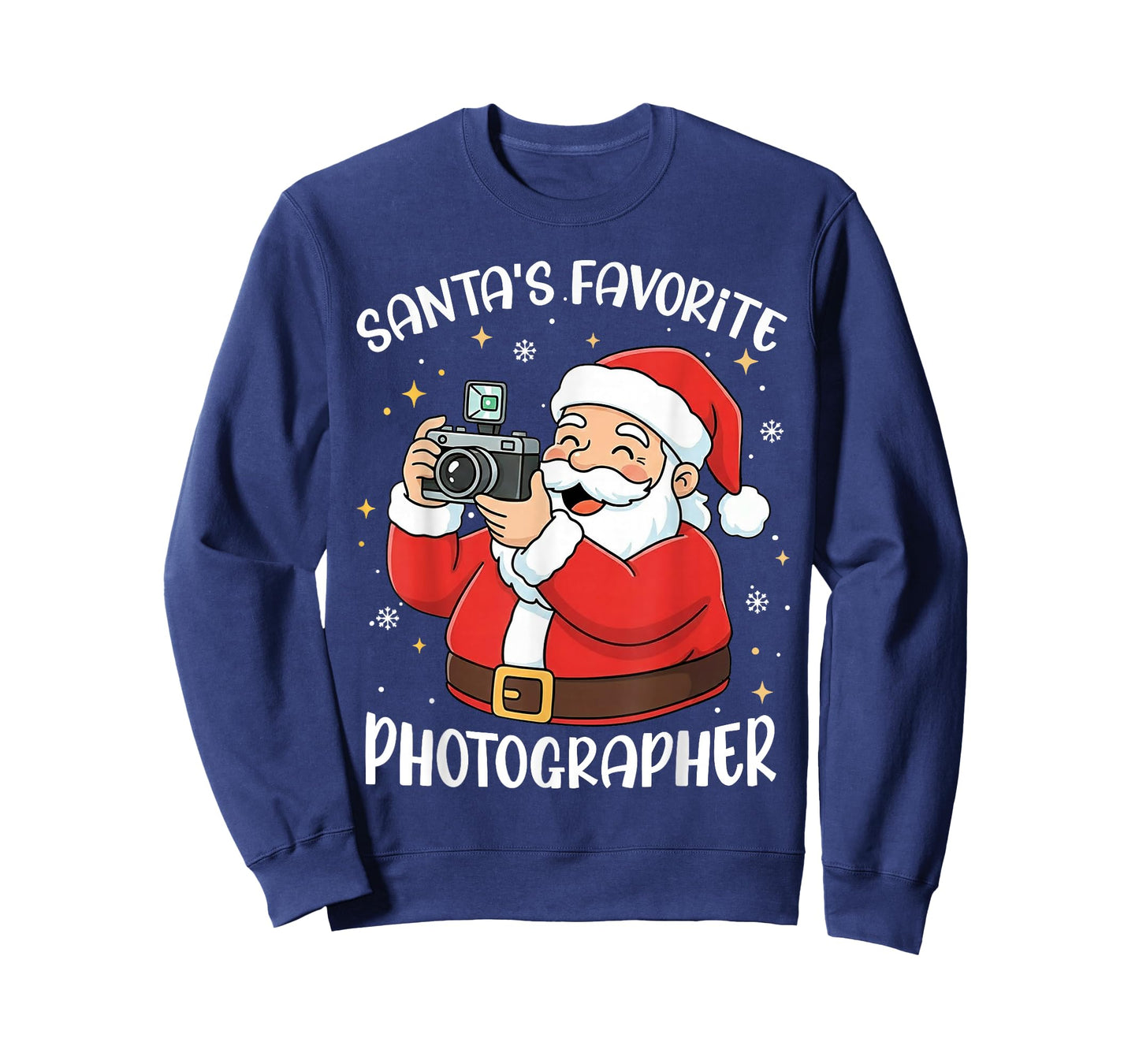 Santa's Favorite Photographer Christmas Santa Gifts T-Shirt