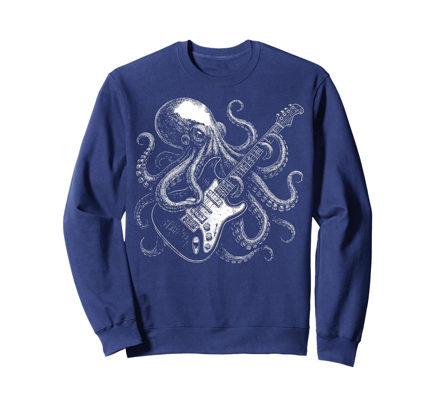Octopus Playing Bass Guitar Rock Music Bassist Octopus T-Shirt