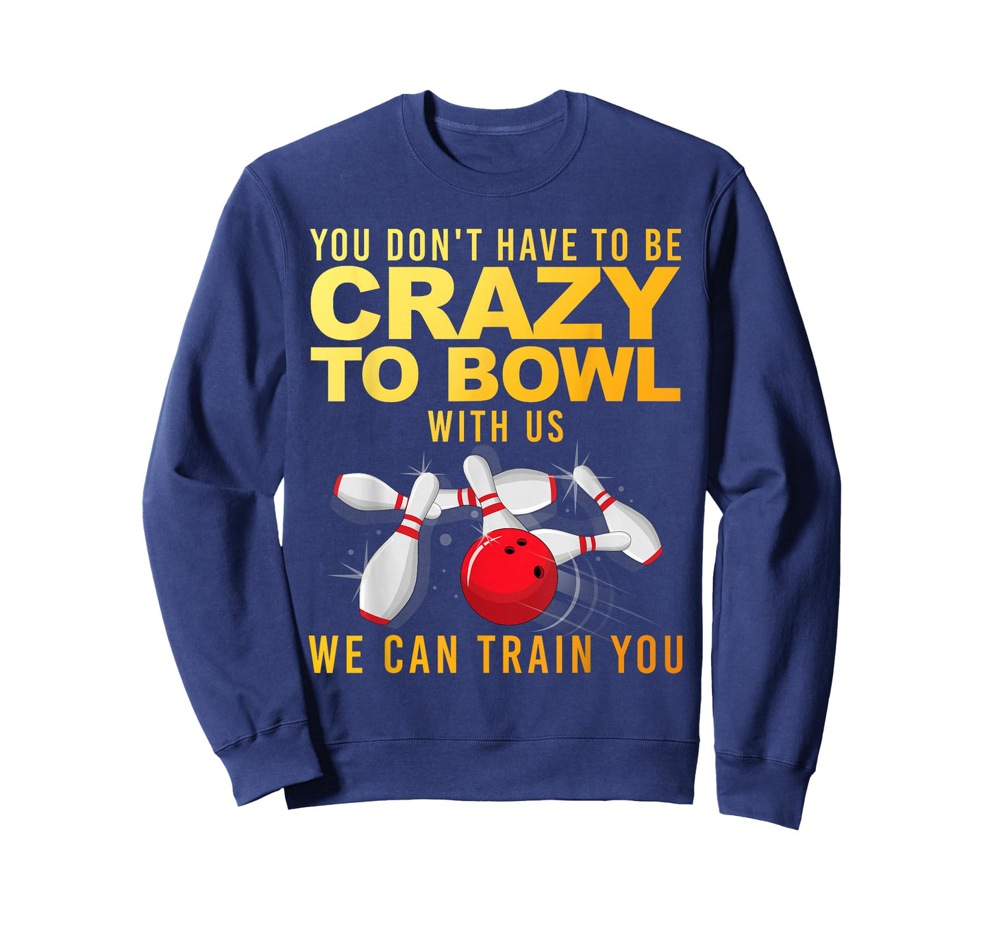 Funny Bowling Design for Men Women Kids Bowler Bowling Lover T-Shirt