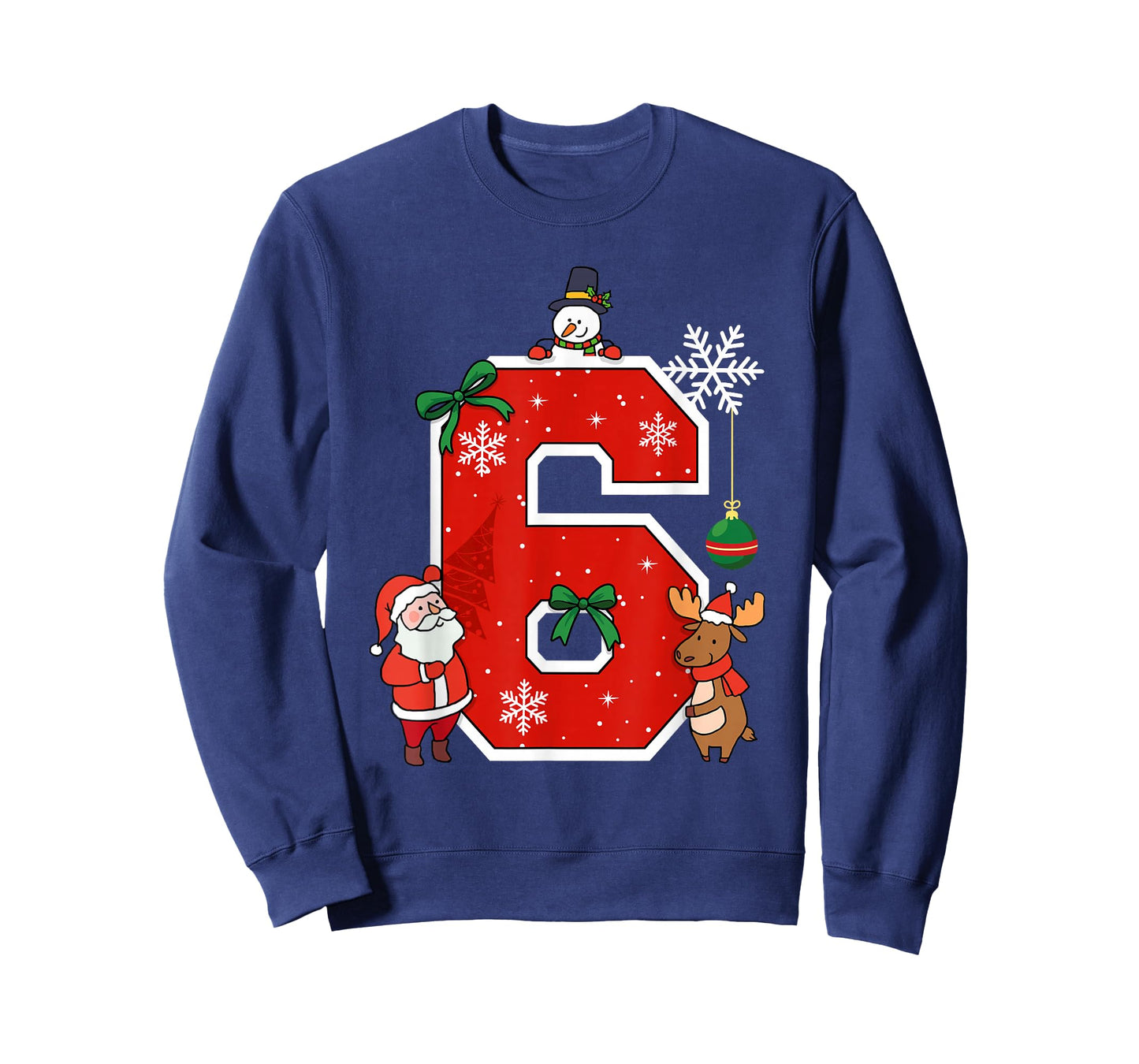 Number 6 Matching 67 Meme Christmas Costume Men Women Kids T-Shirt