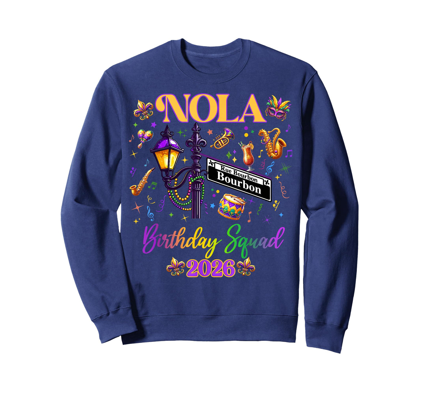 New Orleans Nola 2026 Girls' Birthday Bachelorette T-Shirt