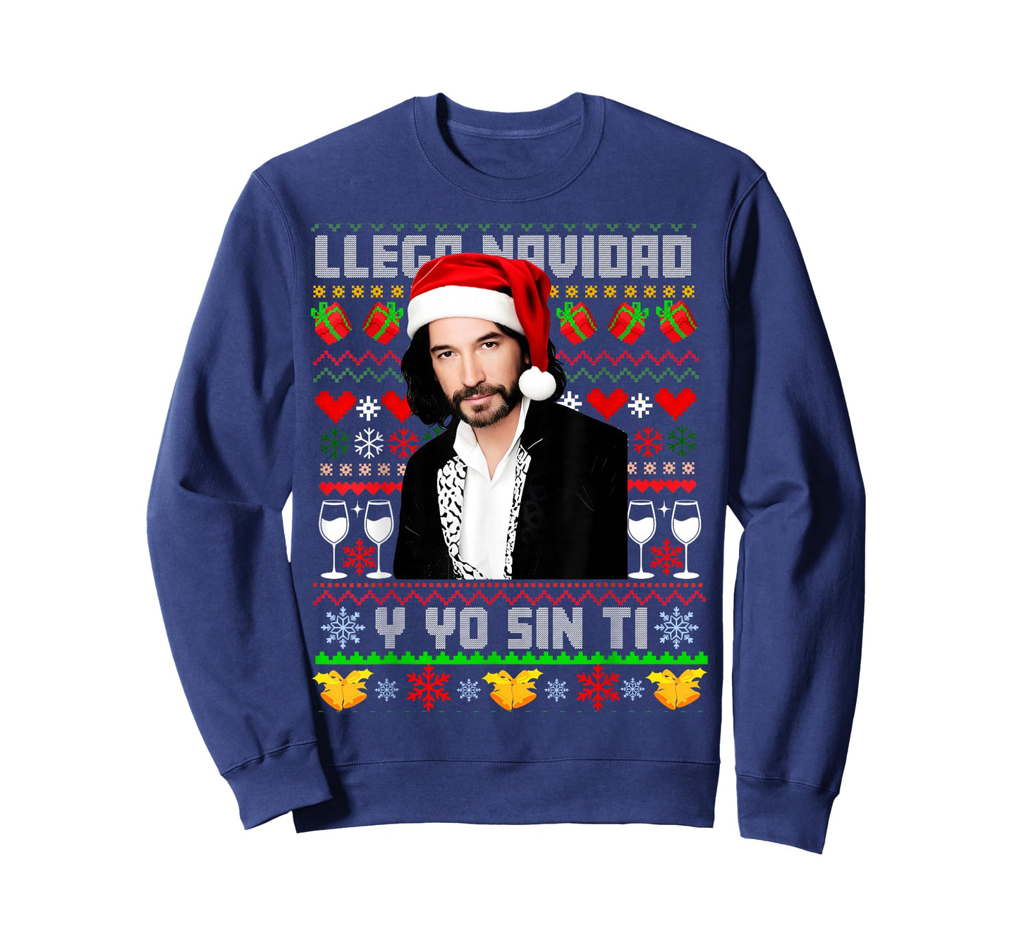 Llega Navidad y yo sin ti playera T-Shirt