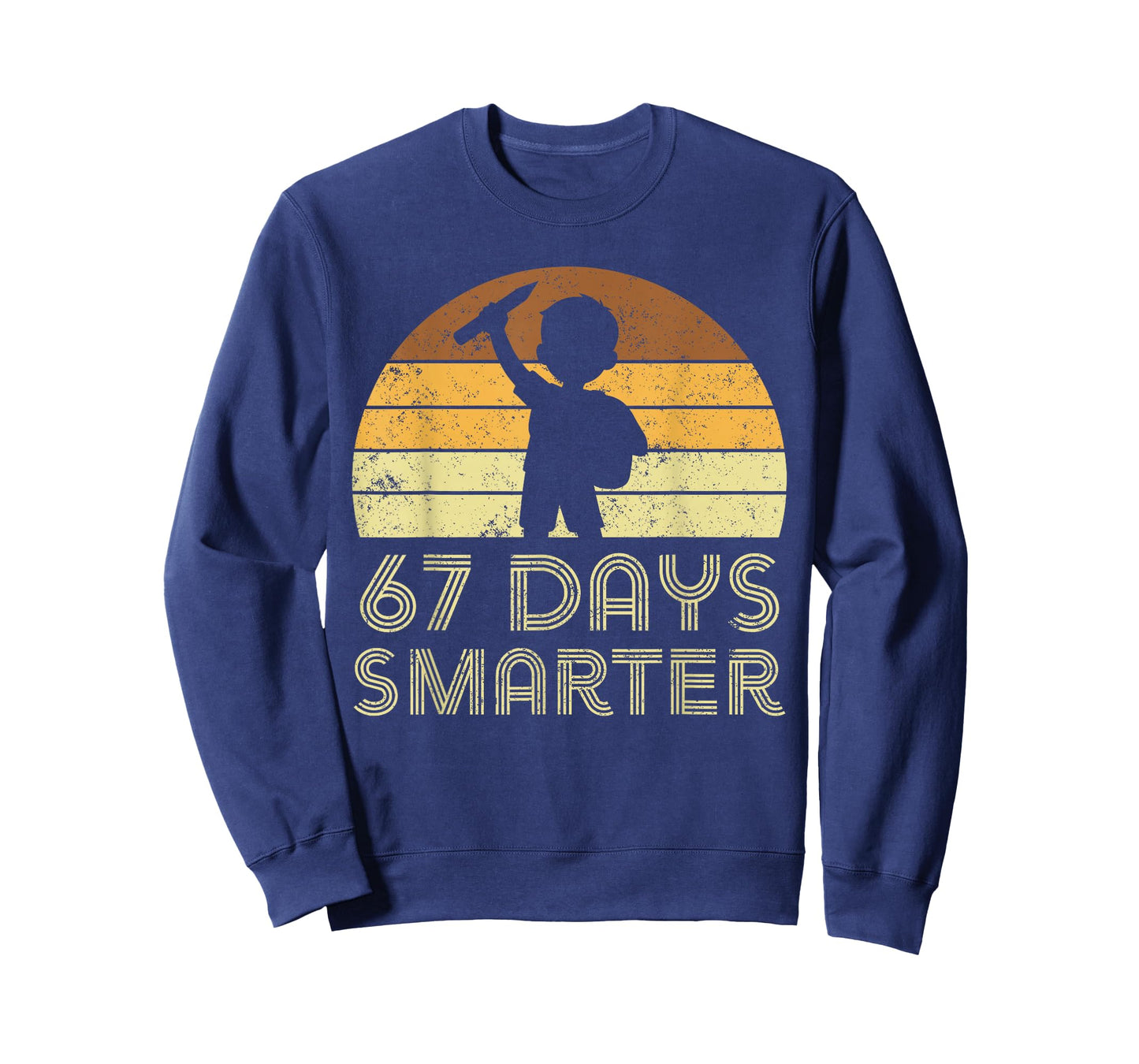 67 Days Smarter 67th Day of School for Teacher Boys Kids T-Shirt