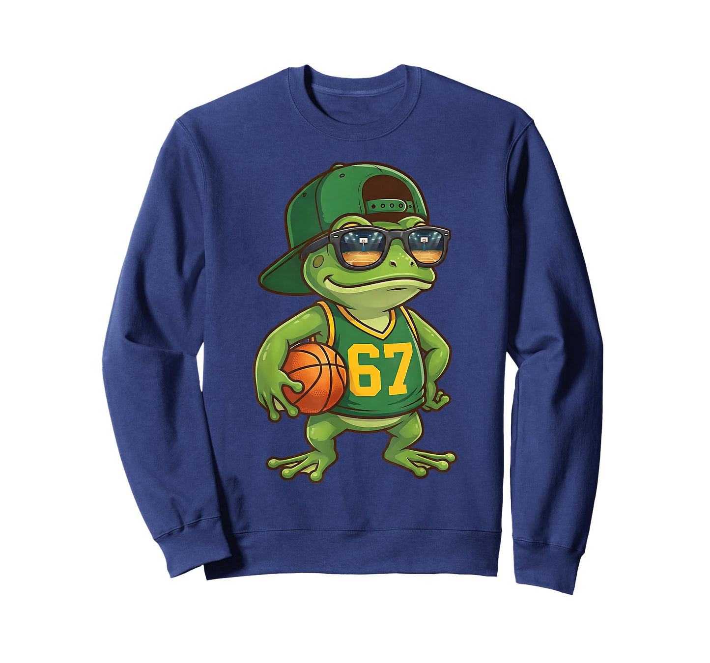 Frog Basketball 67 Gen Alpha Slang Sports Men Boys Kids T-Shirt