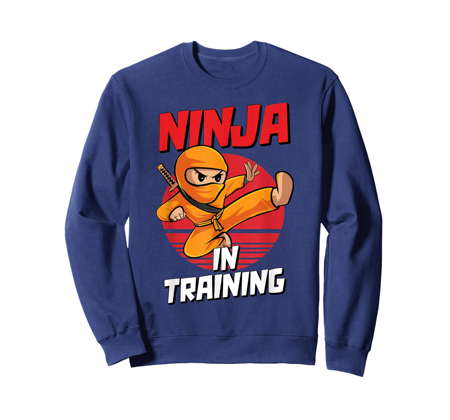Ninja in Training Costume Party Warrior Boys Girls Kids T-Shirt