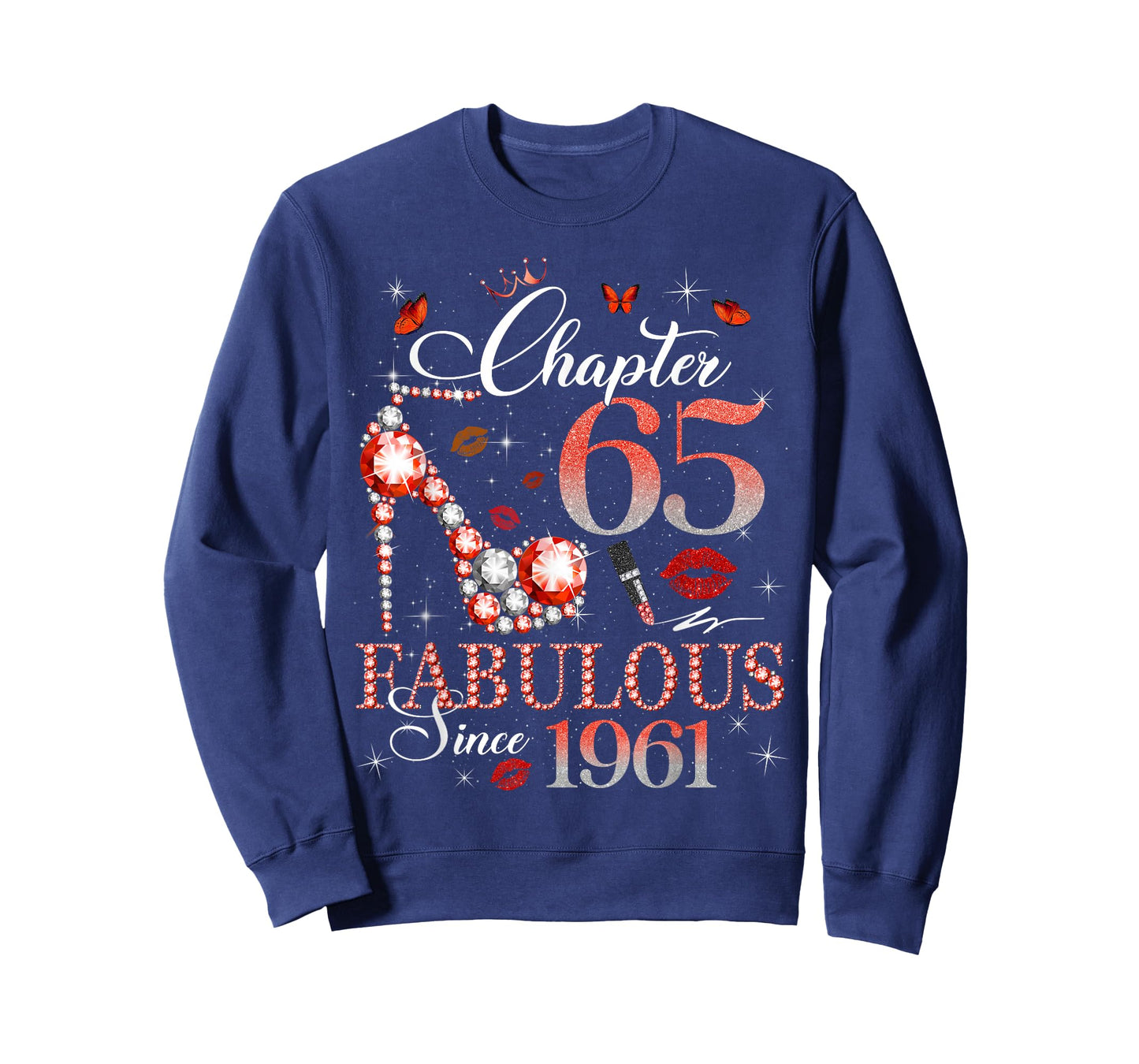 Chapter 65 Fabulous Since 1961 65th Birthday Women Girls T-Shirt