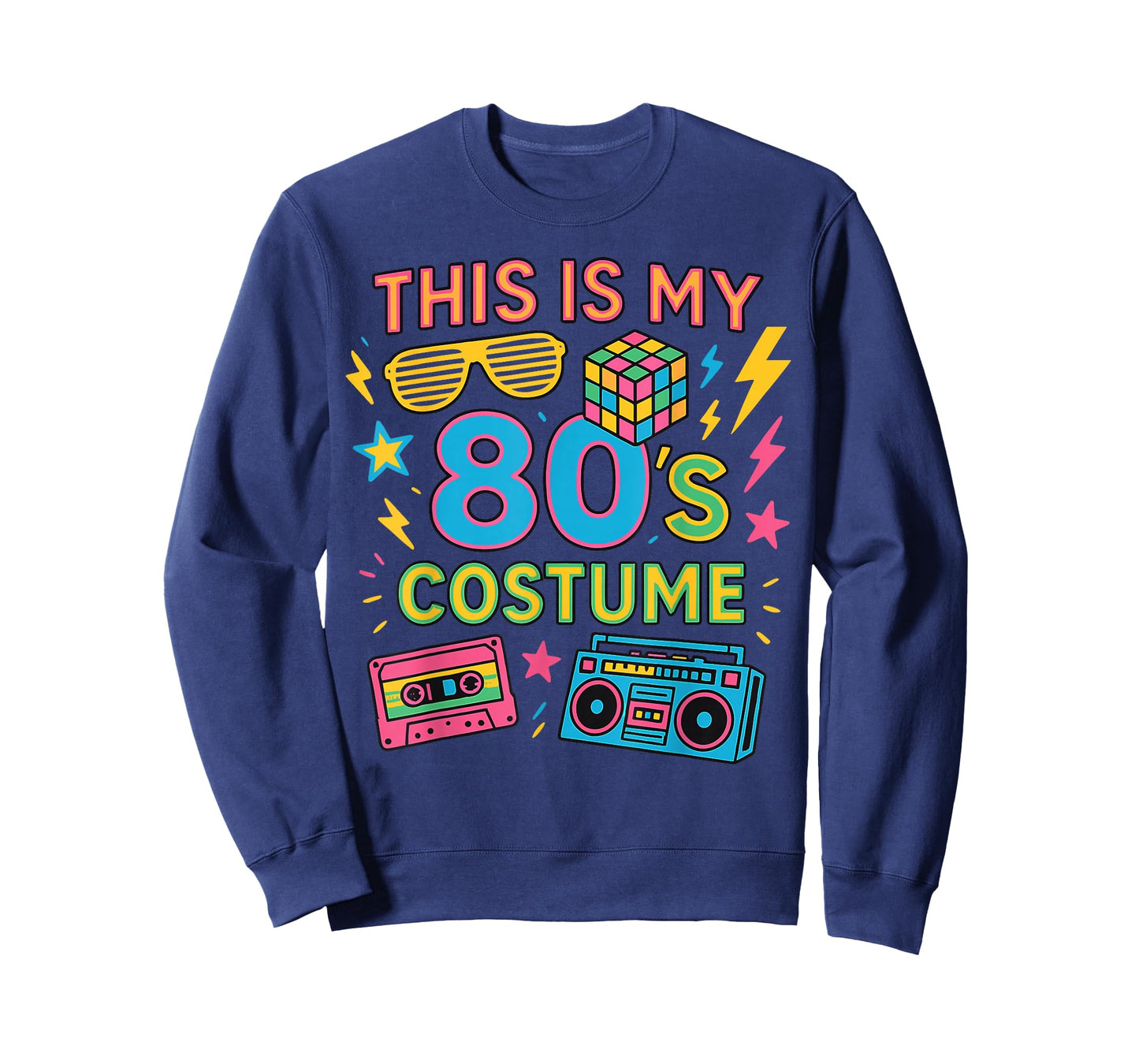 This is My 80s Costume 80's Party for Women Man T-Shirt