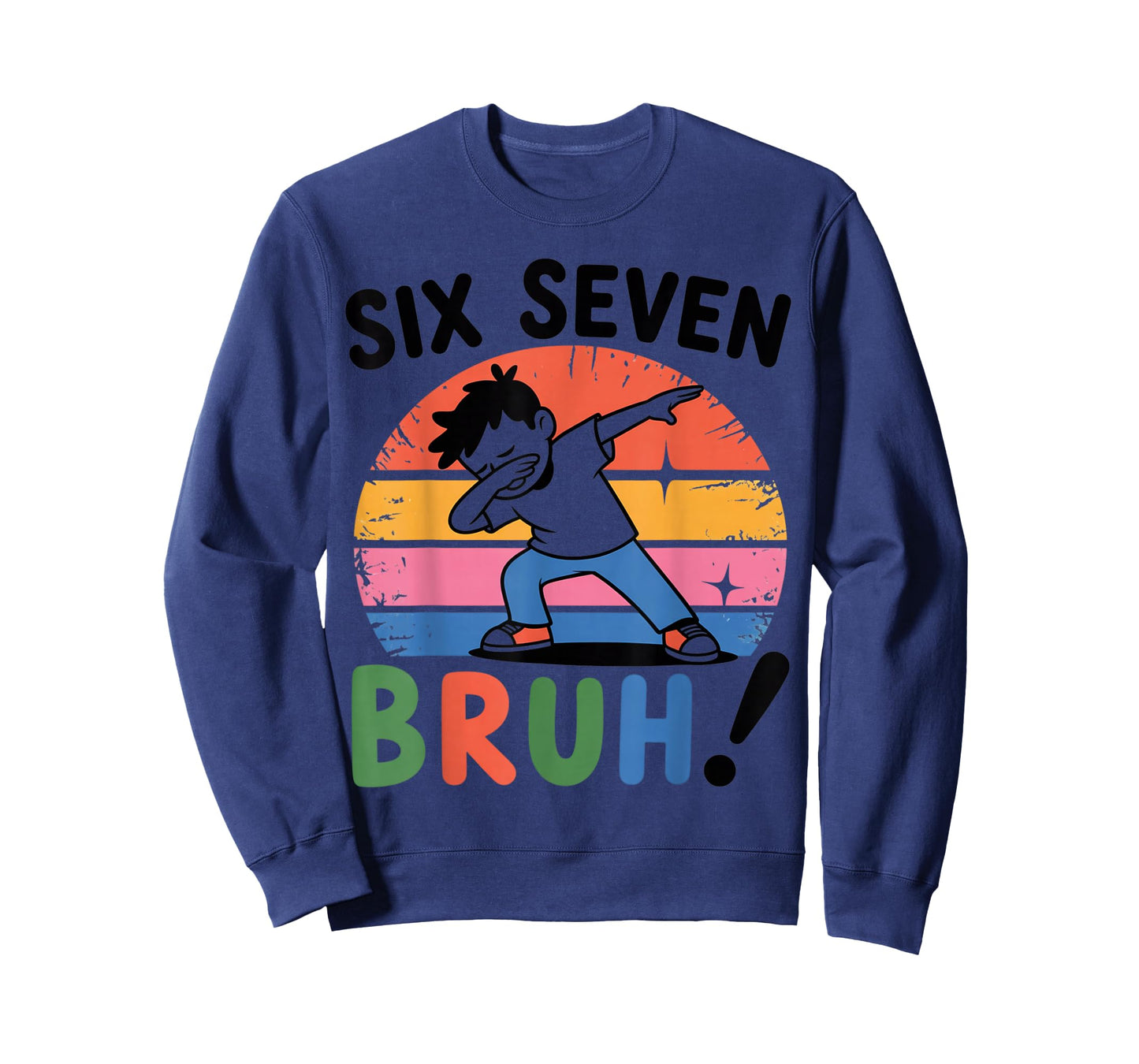 67 Meme Dabbing 6 7 Numbers Six Seven Bruh Funny Boys Gifts T-Shirt