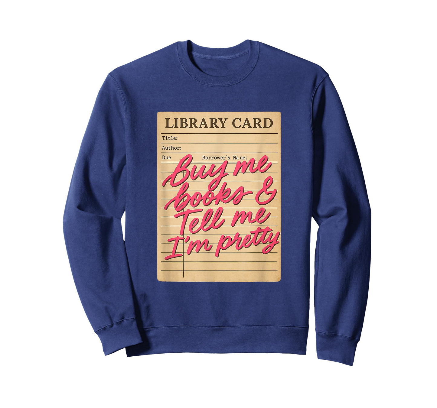 Library Card Books and Compliments Fuel My Soul T-Shirt