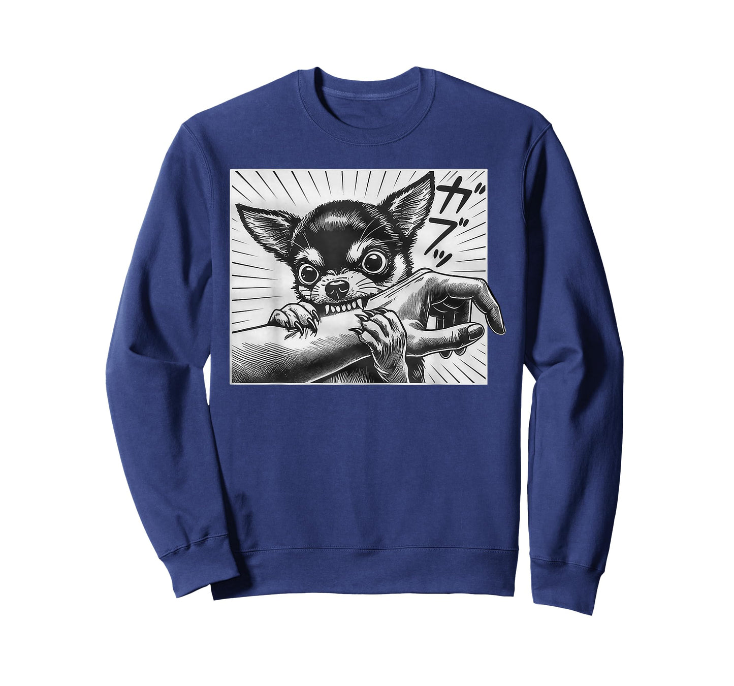Chihuahua Dog Bite Funny Chihuahua Lover T-Shirt