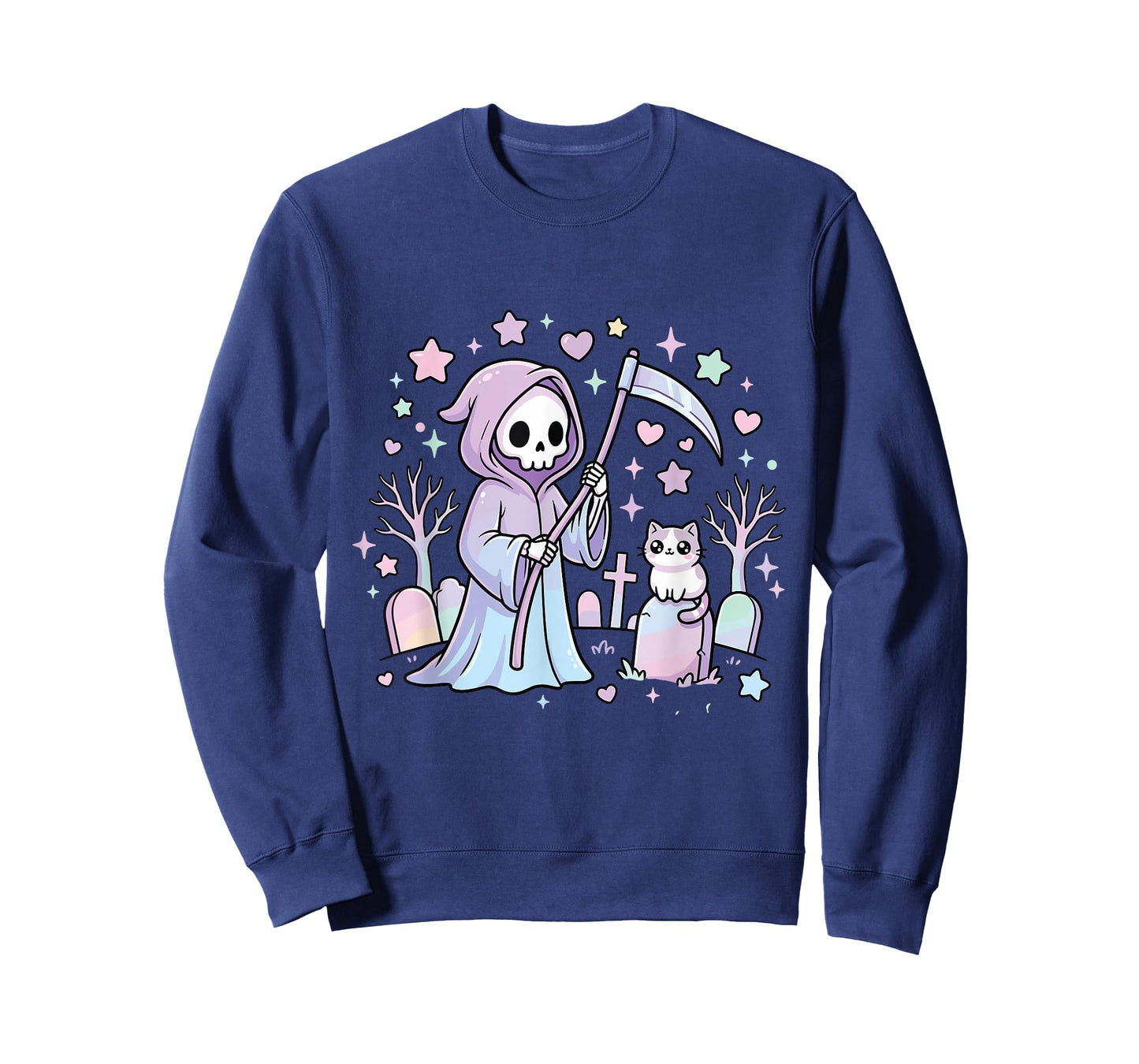 Skeleton Skull Cat T-Shirt