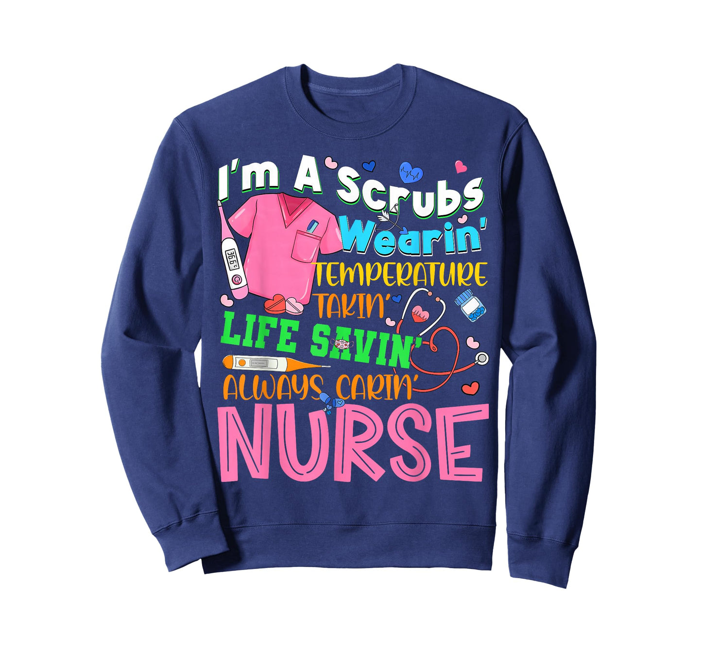 Nursing Nurse Job Definition Love Nursing School Girl Women T-Shirt