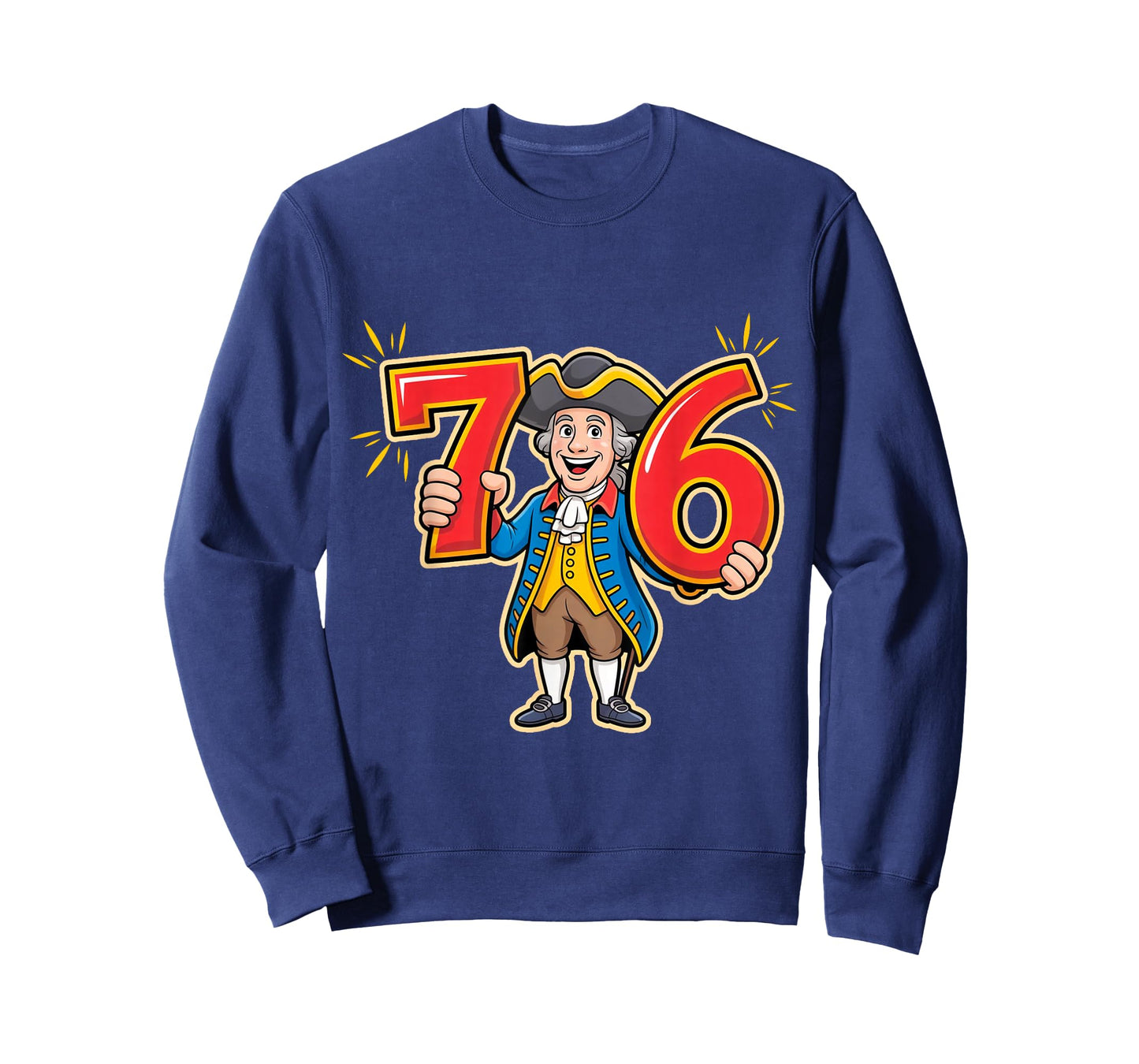 Funny 6-7 7-6 George Washington Seven Six Teacher American T-Shirt