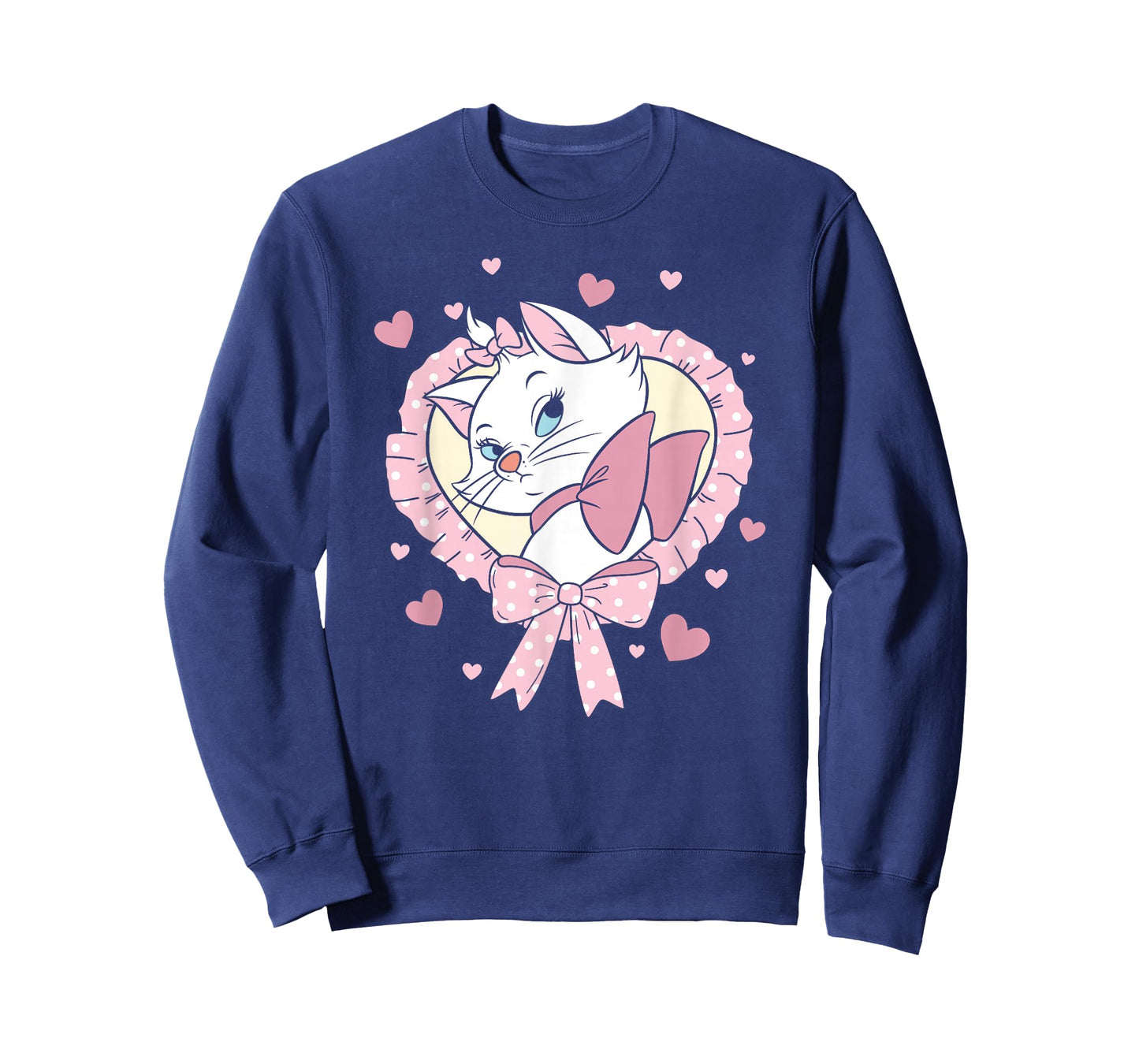 Disney The Aristocats Valentine's Day Marie Heart Frame T-Shirt