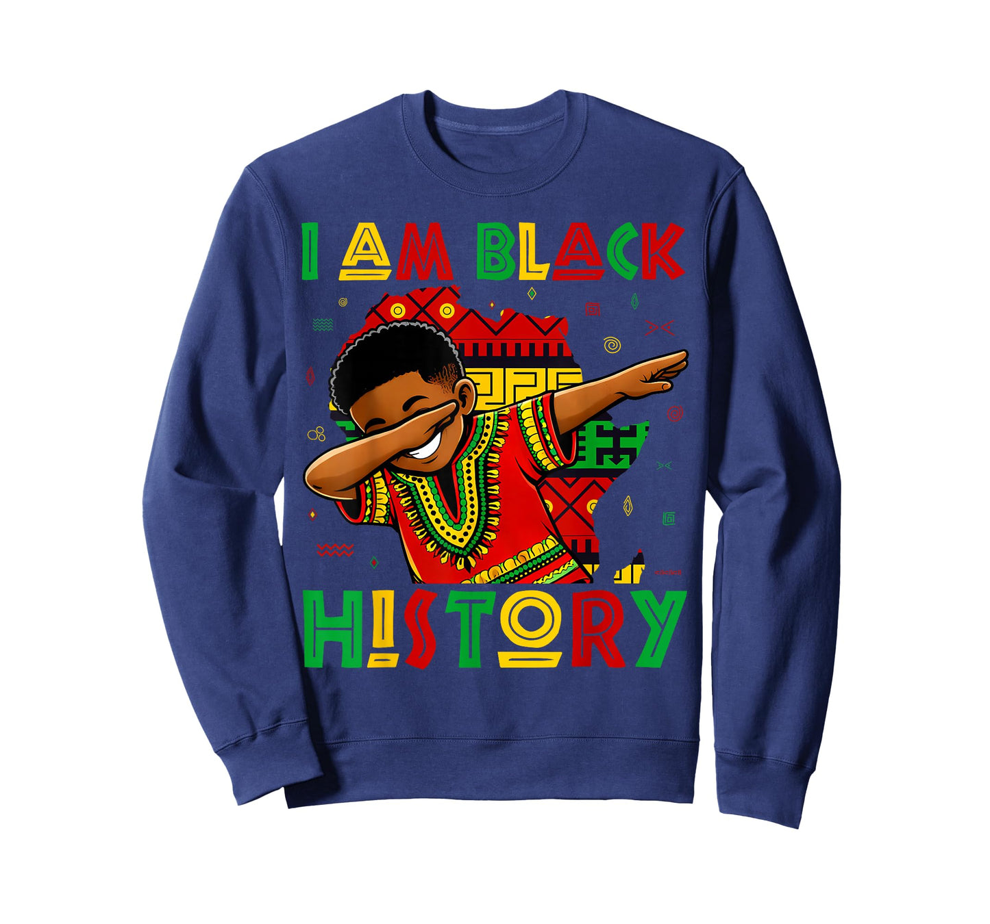 I Am Black History African American Boys Black History Month T-Shirt