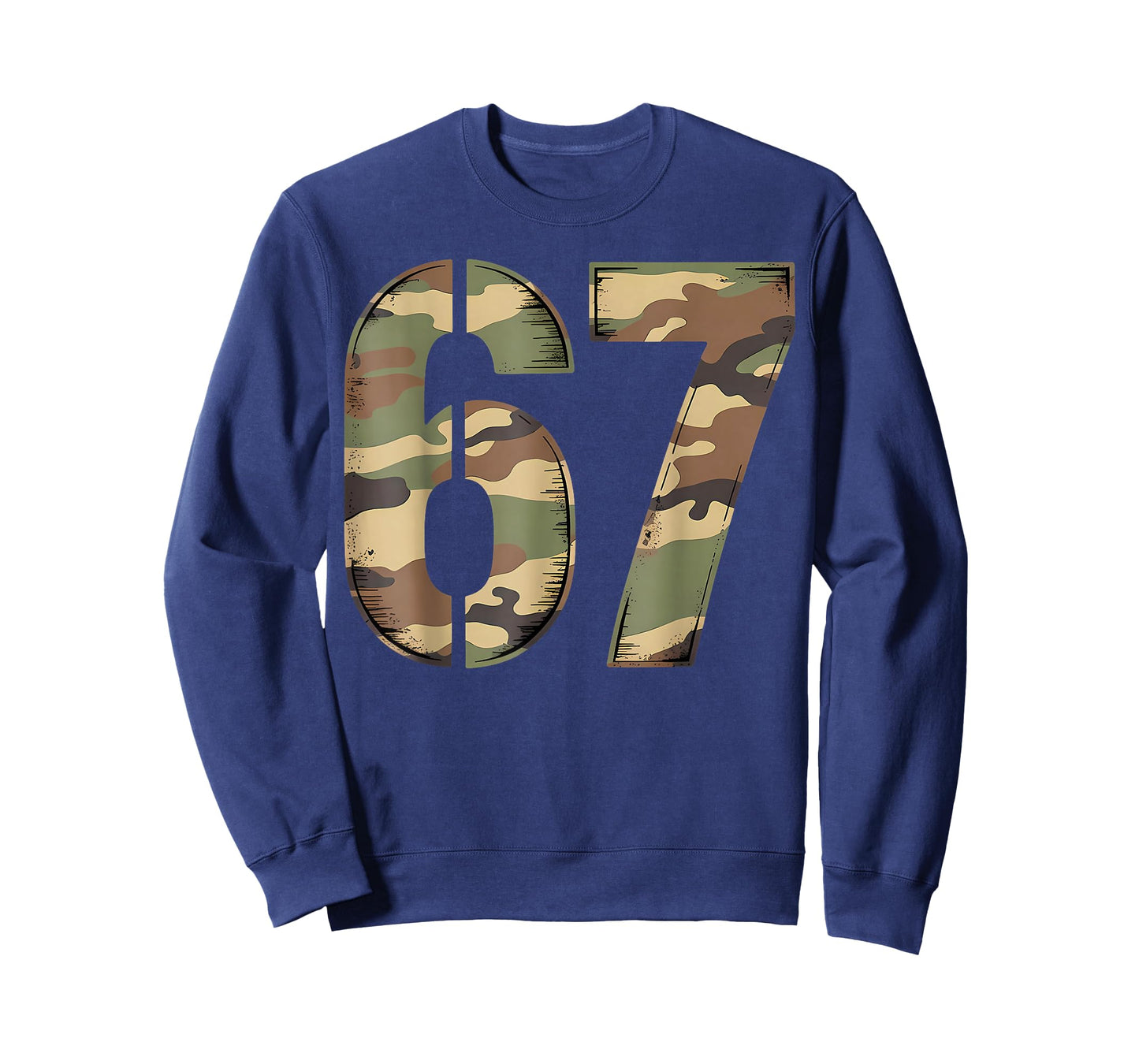 67 Hunting Camo Six Seven 6 7 Meme Camouflage 67 T-Shirt