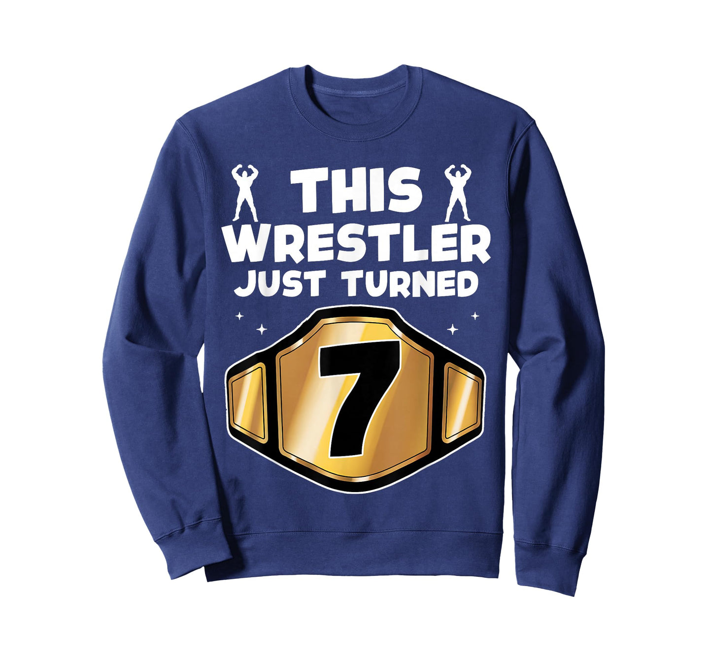 7th Wrestling Birthday This Wrestler Just Turned 7 Boys T-Shirt