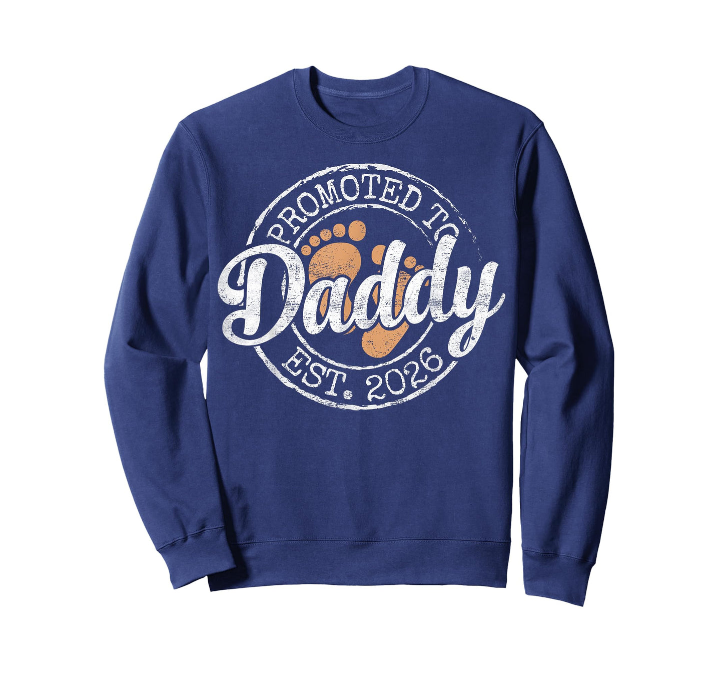 Promoted to Daddy Est 2026 Stamp First Time Dad to Be T-Shirt