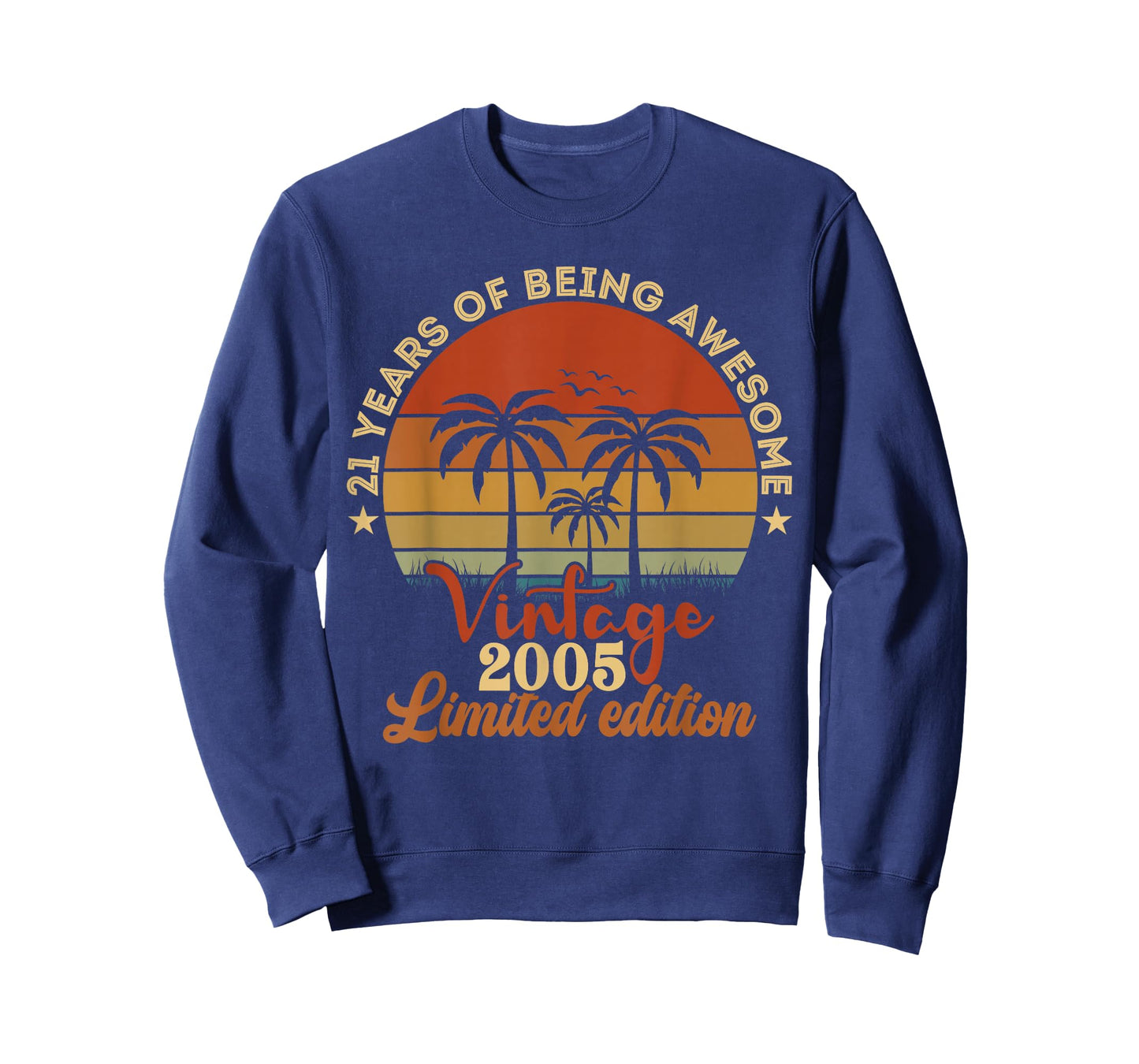Vintage 2005 Limited Edition 21-Year-Old Male 21st Birthday T-Shirt