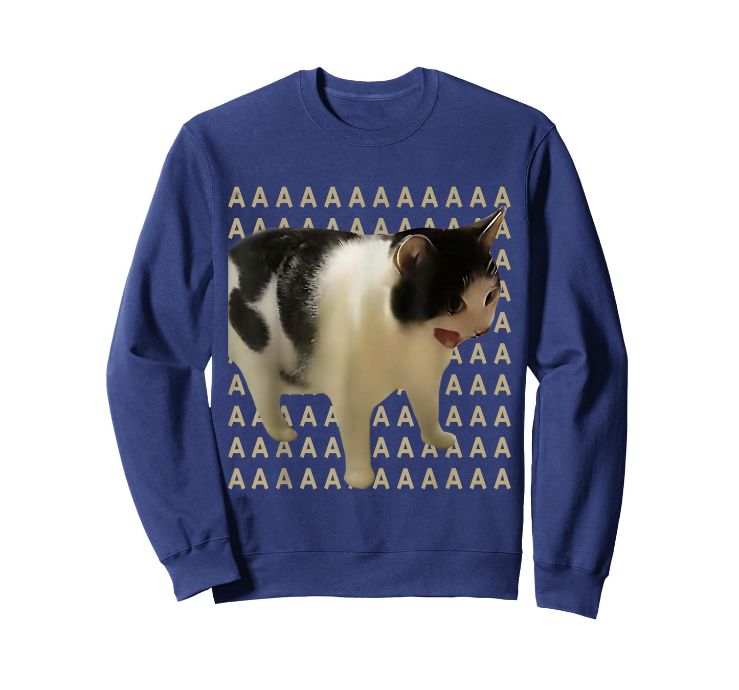 Funny Screaming Cat Meme Dank Meme Silly Cat T-Shirt