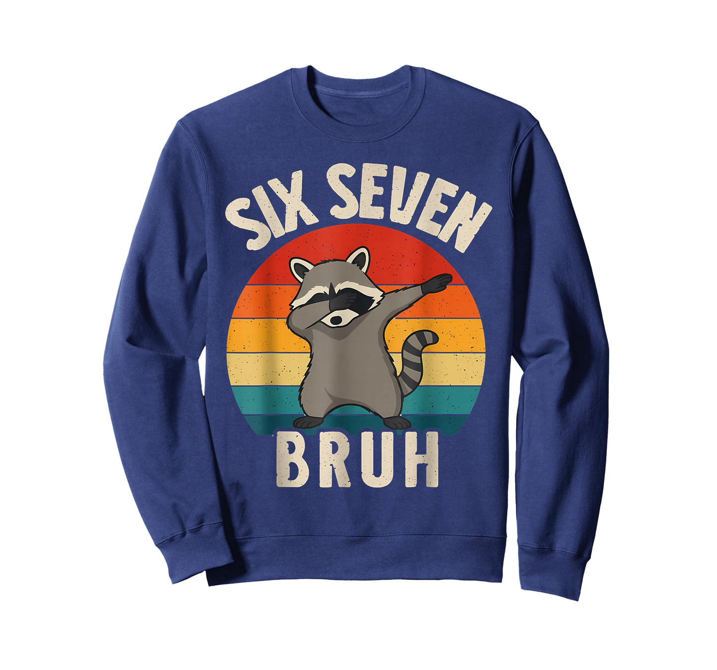 Funny Racoon 67 Meme 6 7 Numbers Dabbing Six Seven Bruh T-Shirt
