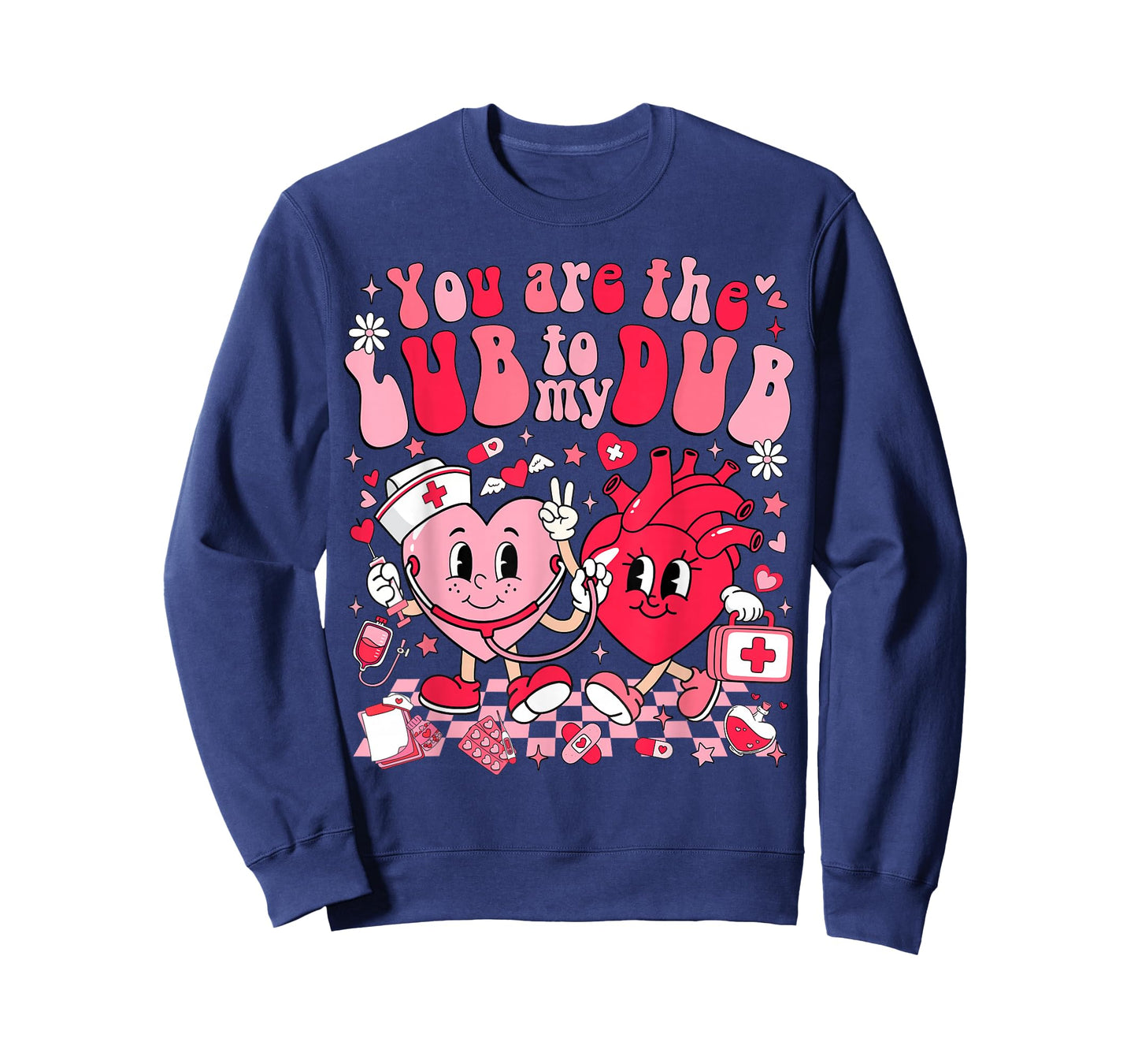 You're The Lube to My Dub CVICU Valentine Cardiac Nurse T-Shirt
