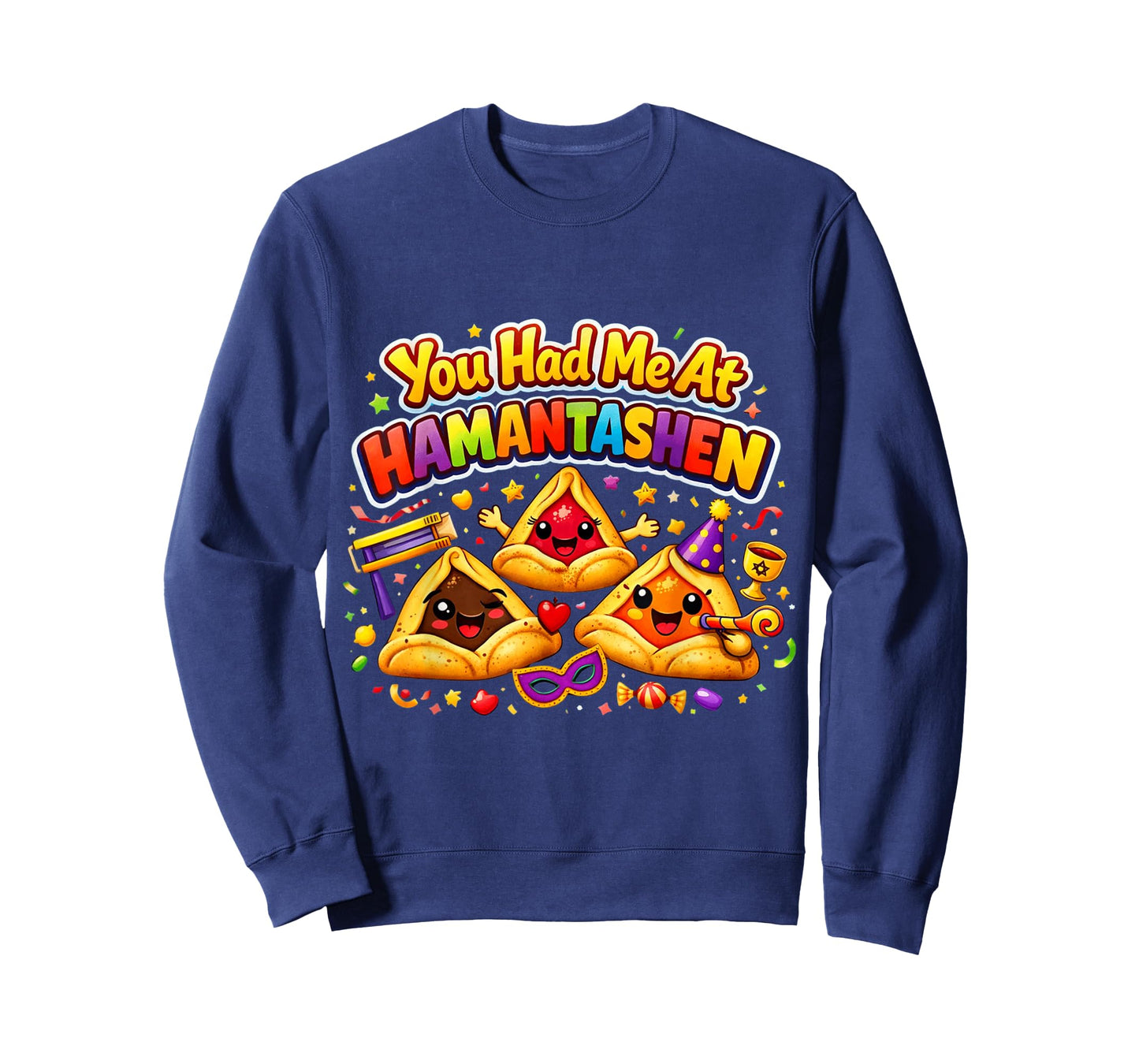 Happy Purim You Had Me at Hamantashen Queen Esther Costume T-Shirt