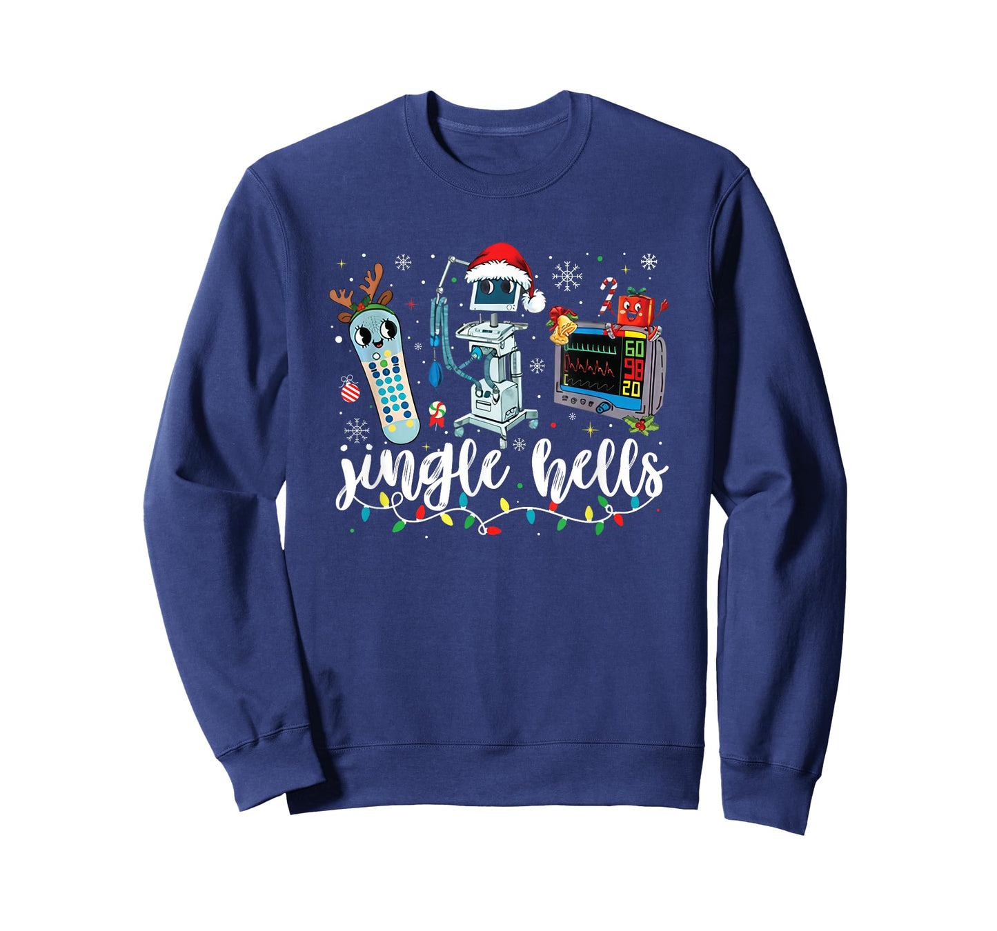 Christmas Nurse Shirt Jingle Bells Nurse Er ICU Nicu Nurse T-Shirt