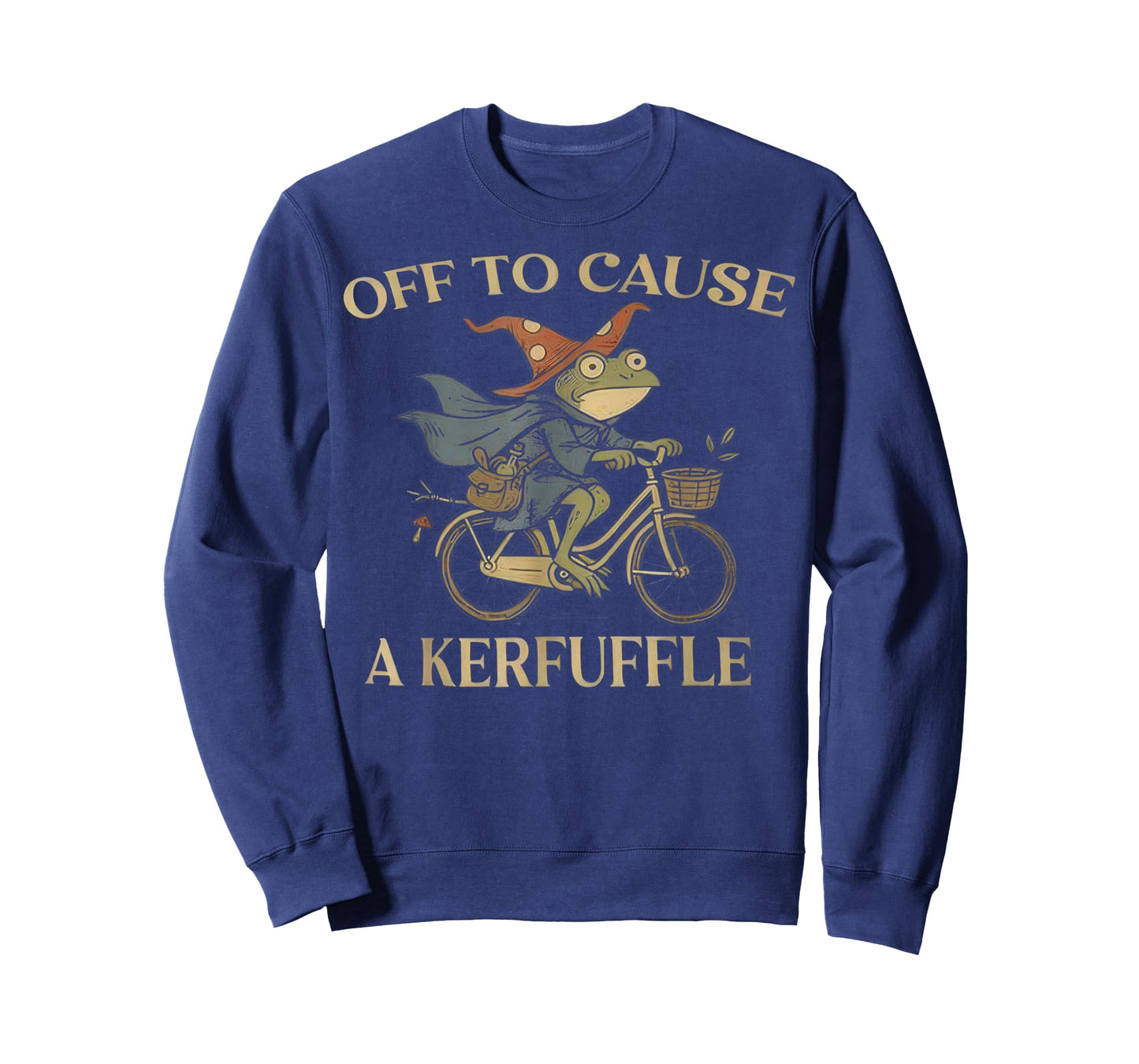 Off to Cause A Kerfuffle Frog T-Shirt