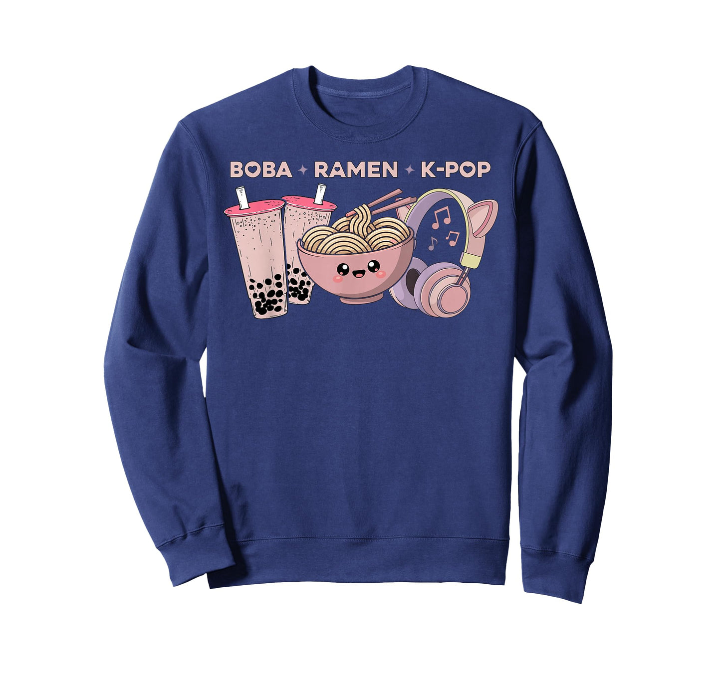 Kawaii Kpop Boba Ramen K-Pop Anime K Pop T-Shirt