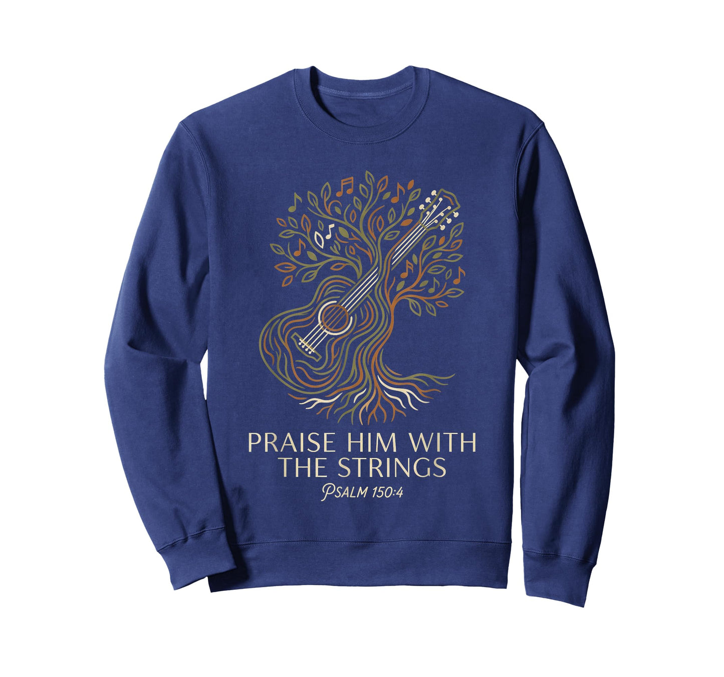 Christian Guitarist Praise Him with The Strings T-Shirt