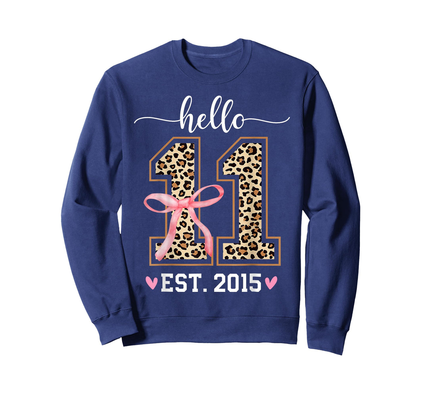 Coquette Bow 11th Birthday Girl T-Shirt