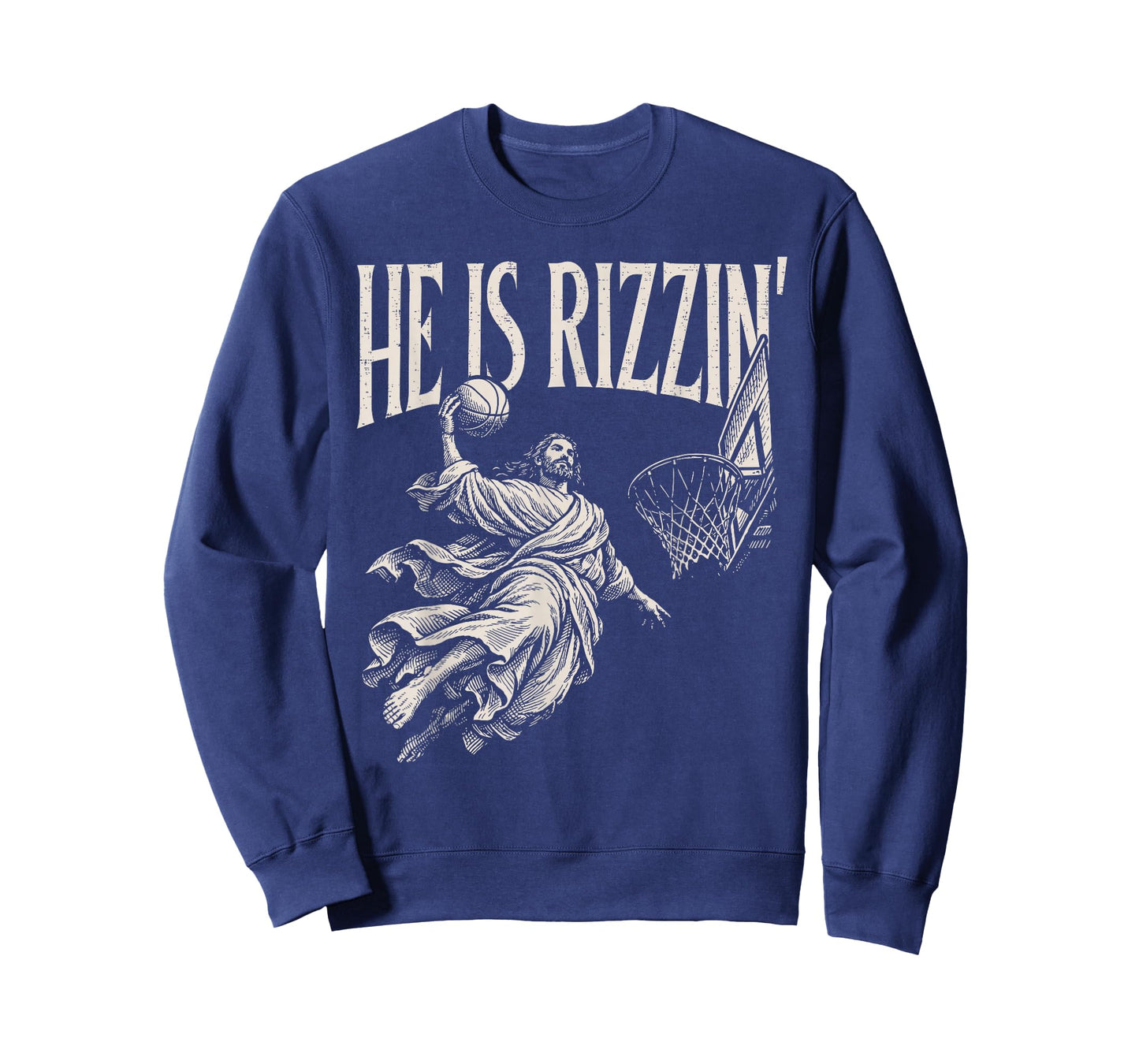 He is Rizzin Christian Religious Boys Kids Men Teens Easter T-Shirt