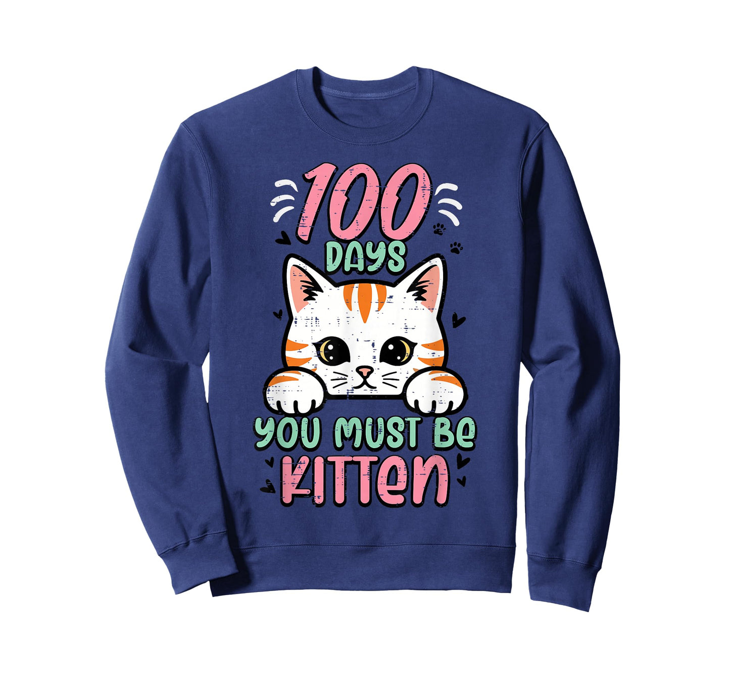 100 Days You Must Be Kitten Cute 100th Day of School Kids T-Shirt