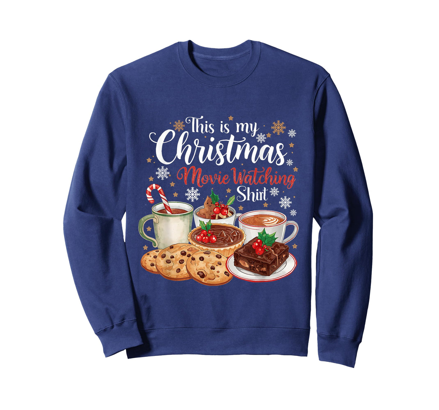 This is My Christmas Movie Watching Design T-Shirt