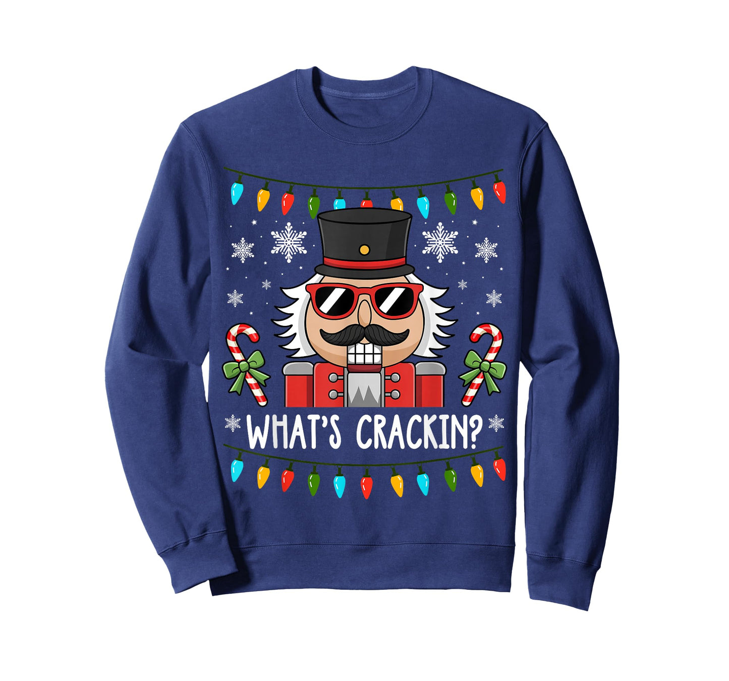Christmas Nutcracker What's Crackin Funny Xmas T-Shirt